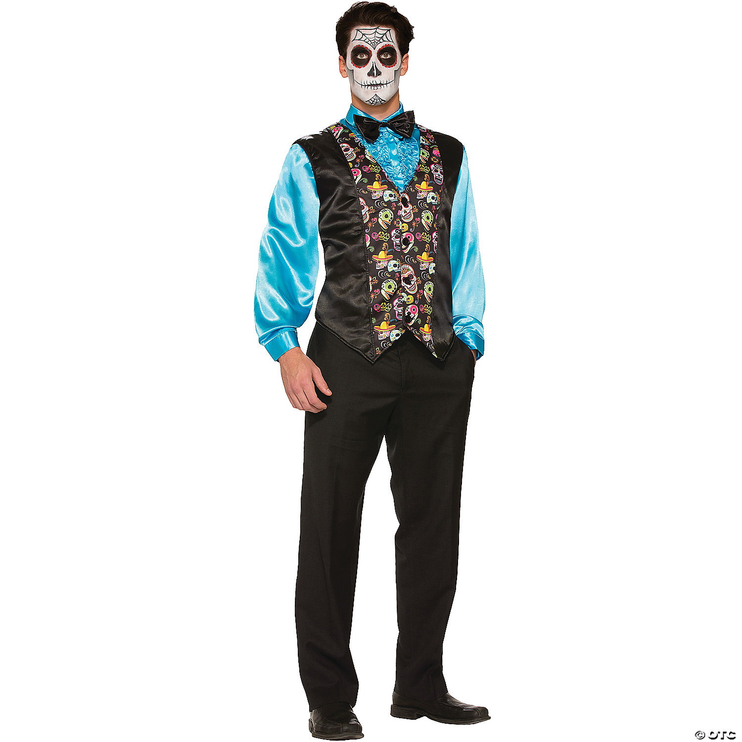 MEN'S DAY OF THE DEAD VEST - HALLOWEEN