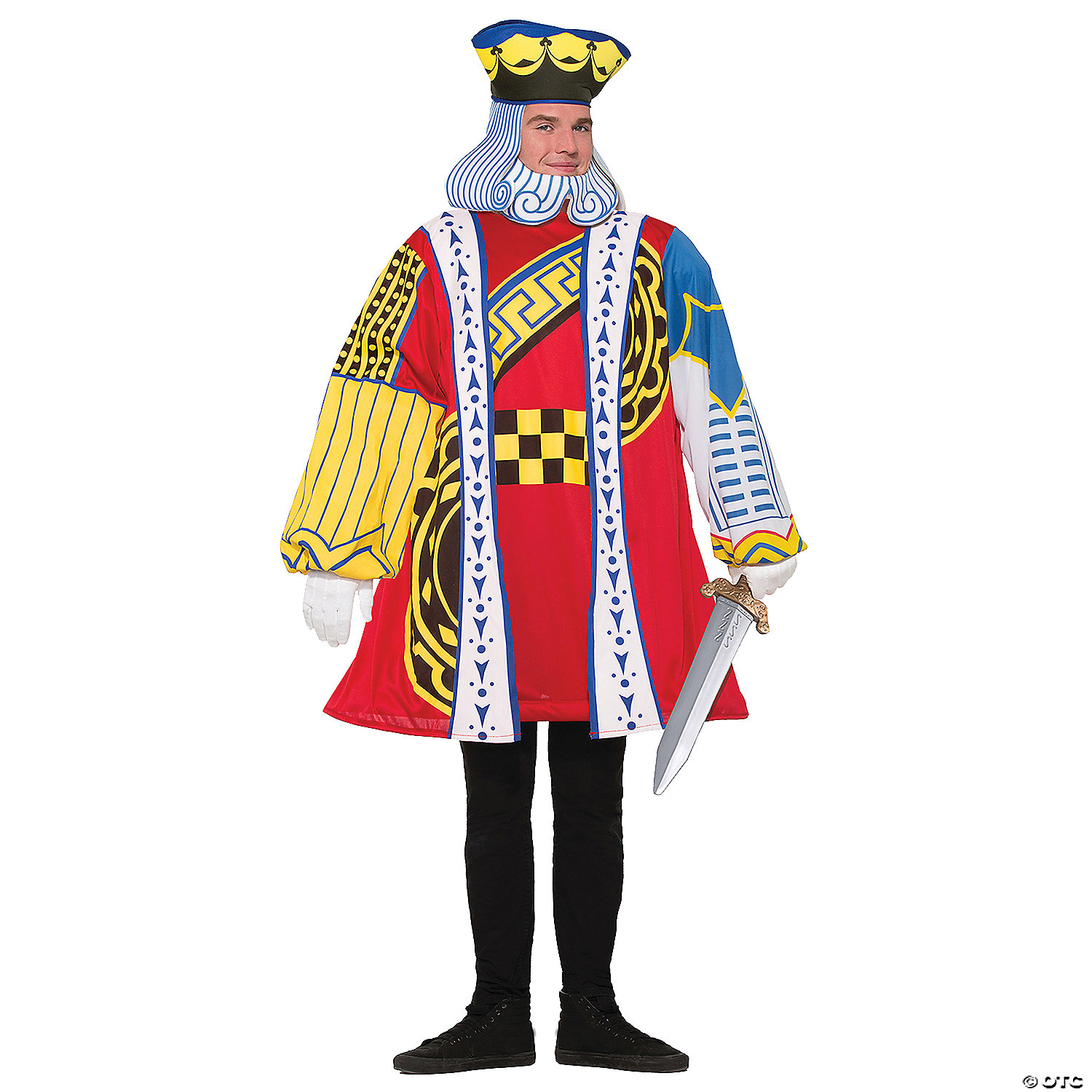 MEN'S KING OF CARDS COSTUME - HALLOWEEN