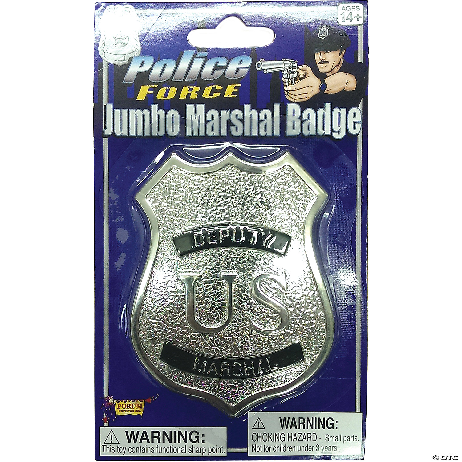 POLICE BADGE FM66288 - HALLOWEEN