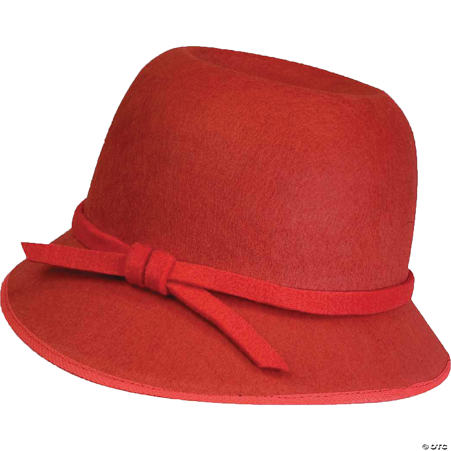 RED FLAPPER HAT - HALLOWEEN