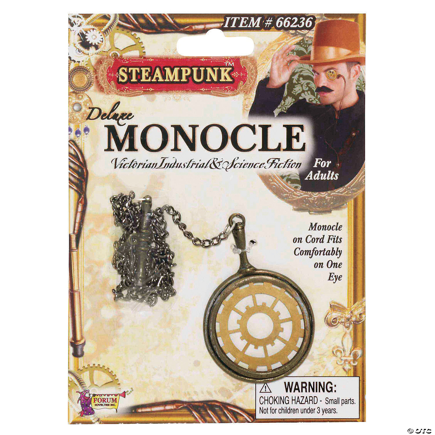 STEAMPUNK MONOCLE - HALLOWEEN