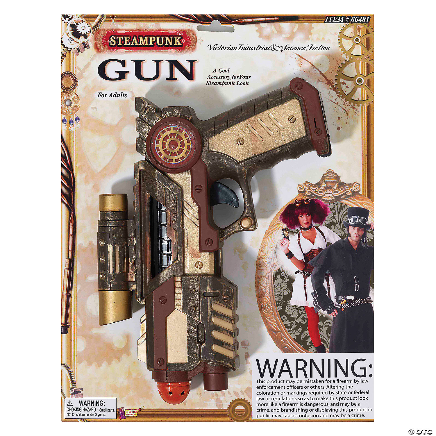 STEAMPUNK SPACE GUN - HALLOWEEN