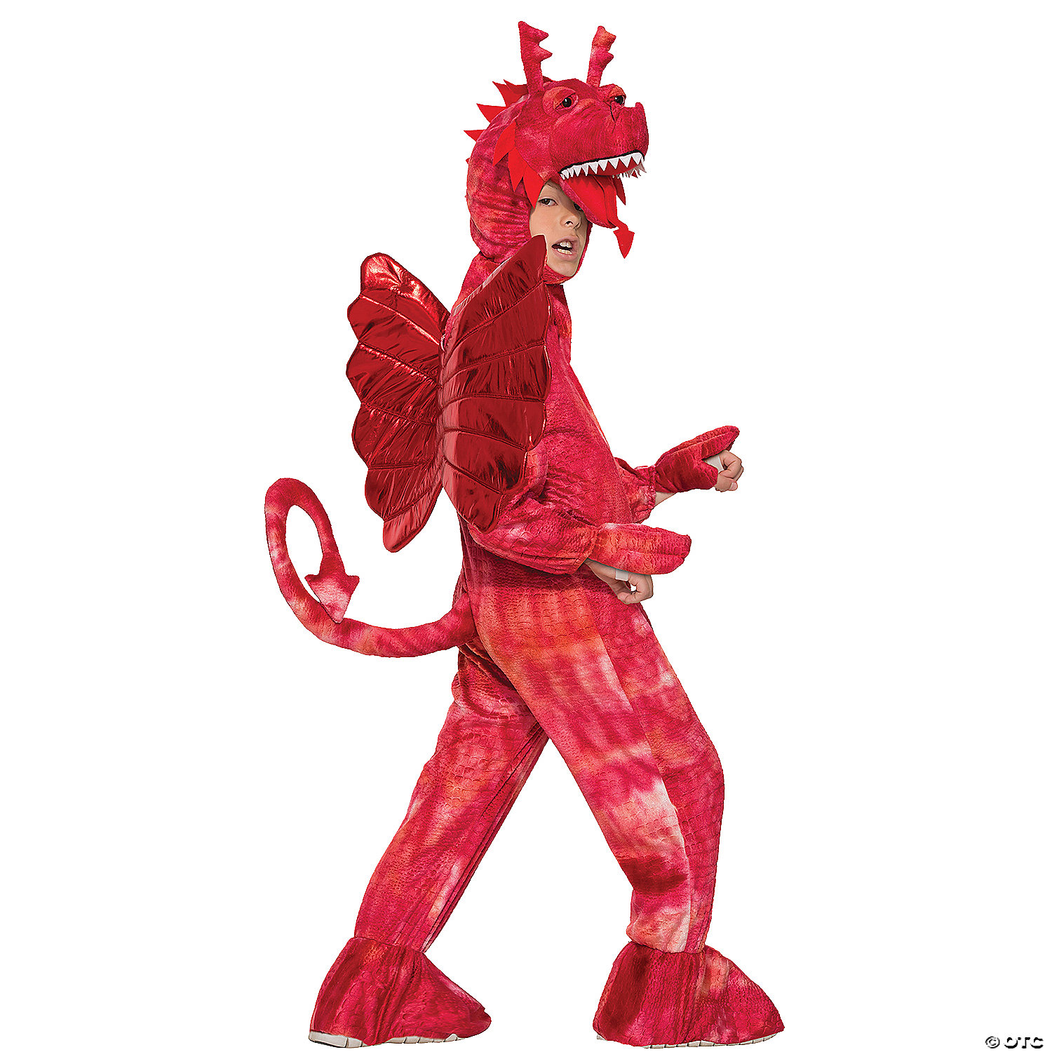 UNISEX RED DRAGON COSTUME - HALLOWEEN