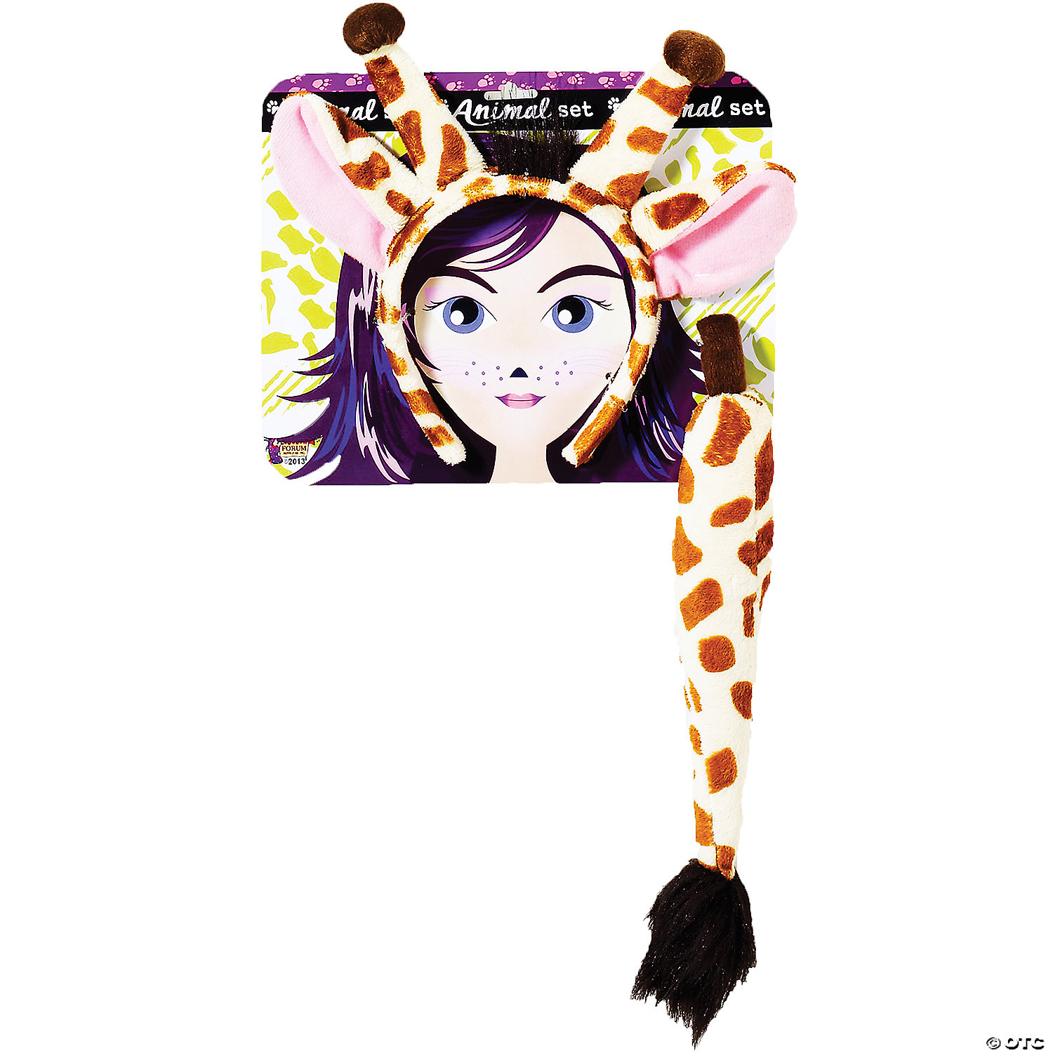 WOMEN'S GIRAFFE ACCESSORY KIT - HALLOWEEN