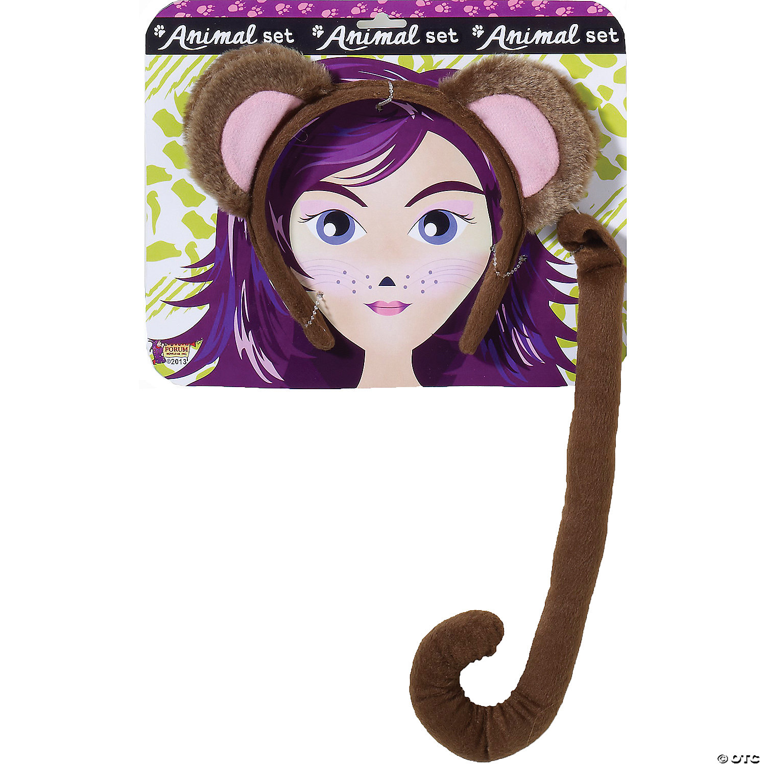 WOMEN'S MONKEY ACCESSORY KIT - HALLOWEEN