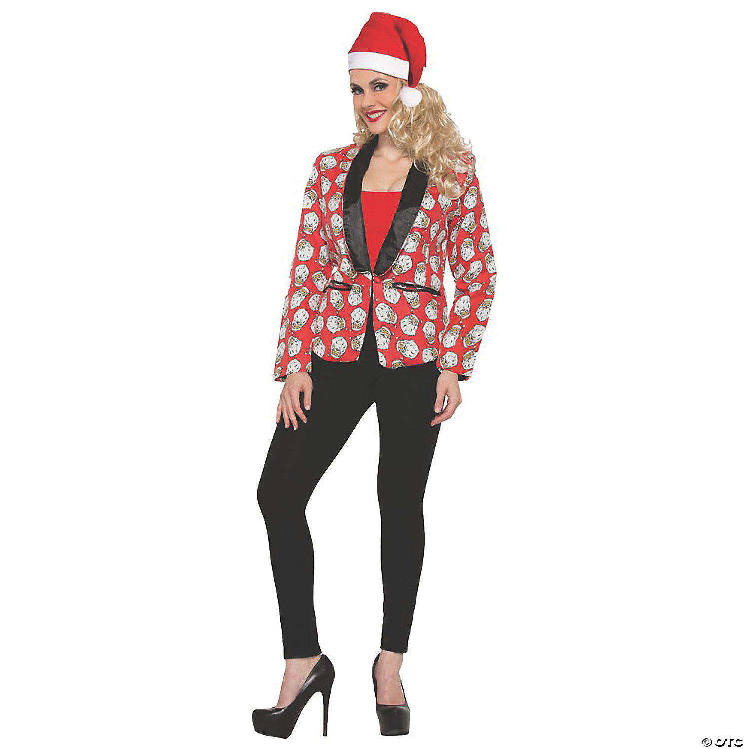 SANTA BLAZER ADULT LARGE - CHRISTMAS