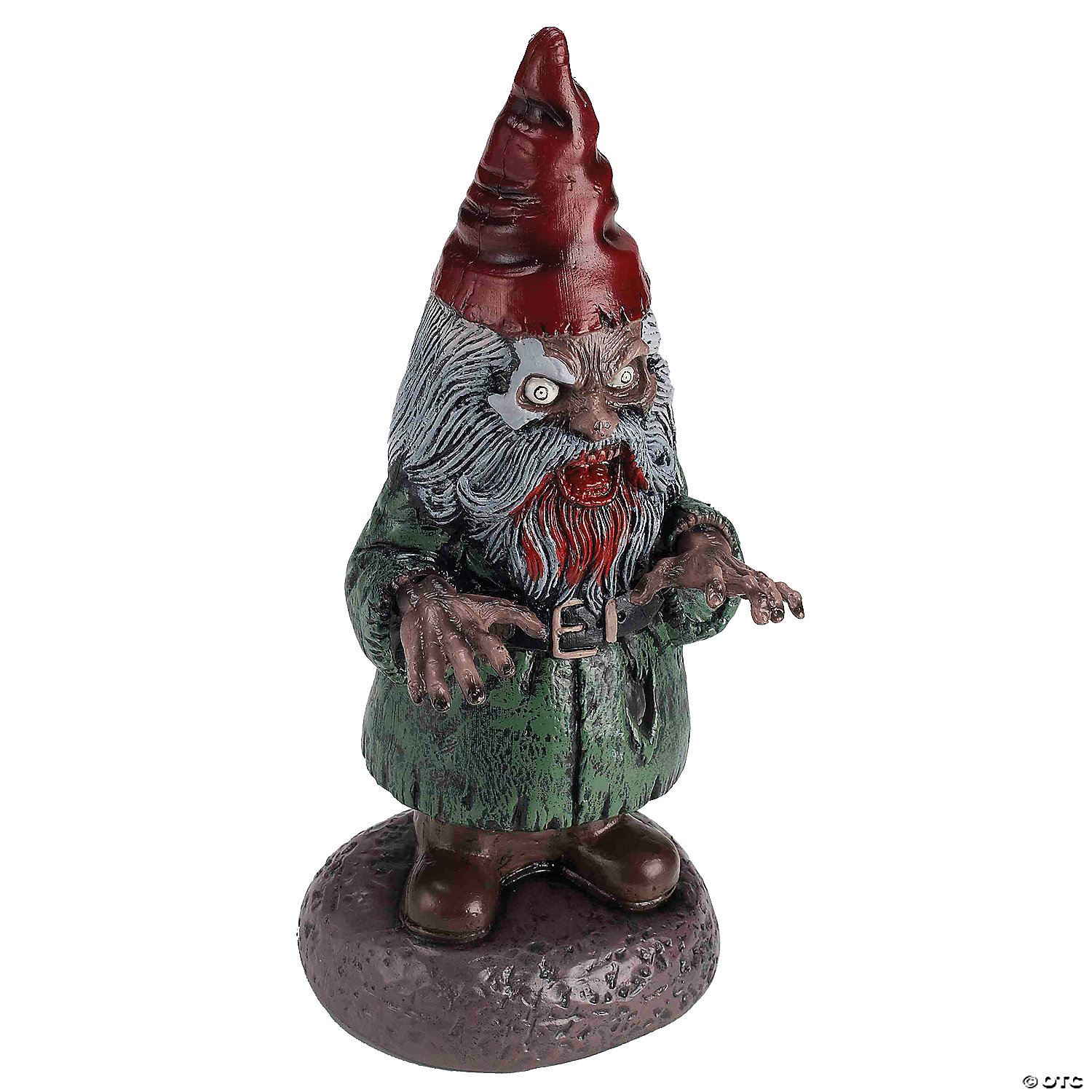 ZOMBIE GARDEN GNOME DECORATION - HALLOWEEN