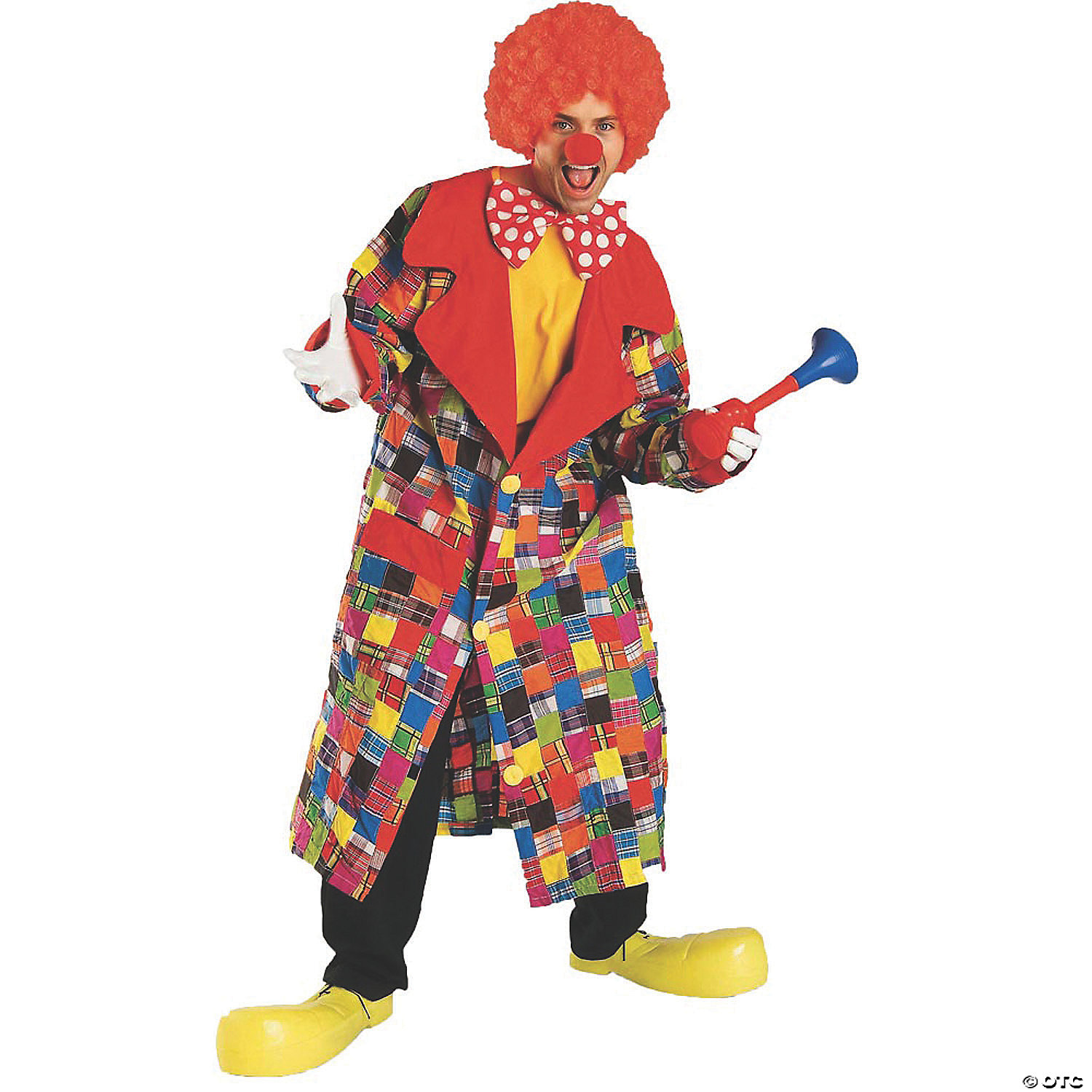 PATCHES THE CLOWN ADULT - HALLOWEEN