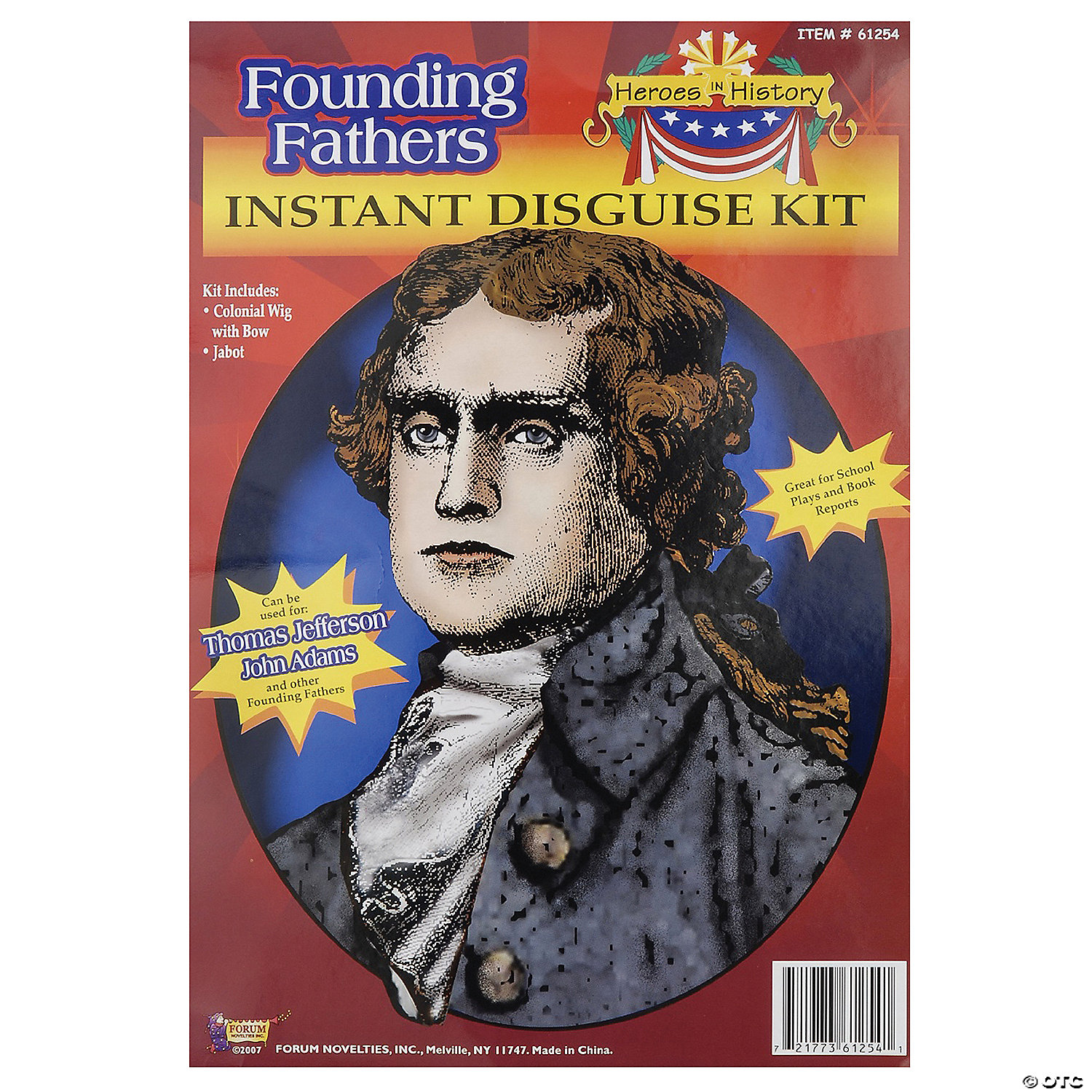 BOY'S THOMAS JEFFERSON KIT - HALLOWEEN