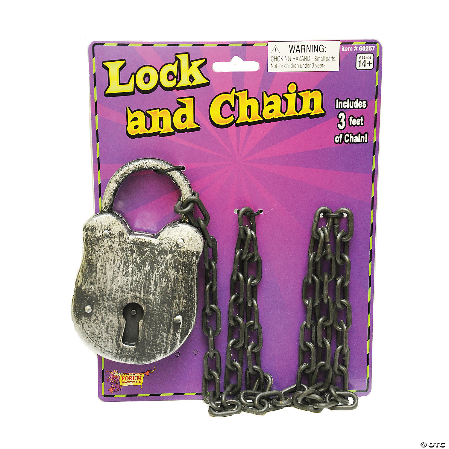 LOCK AND CHAIN - HALLOWEEN