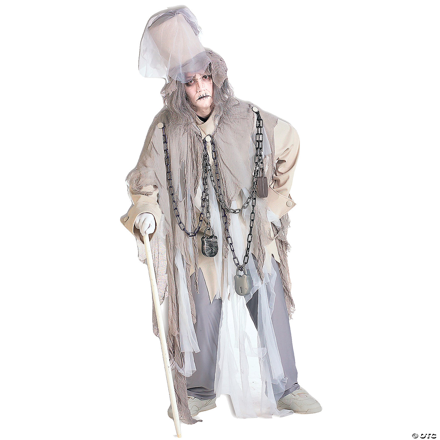 MEN'S JACOB MARLEY COSTUME - CHRISTMAS