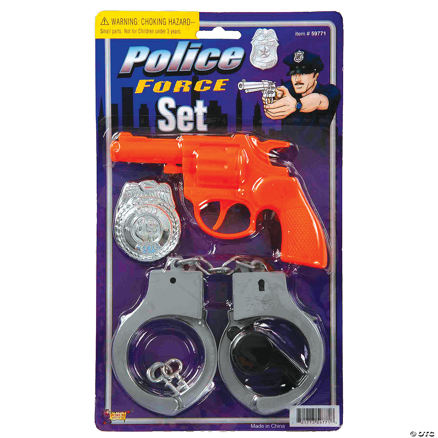 POLICE SET - HALLOWEEN