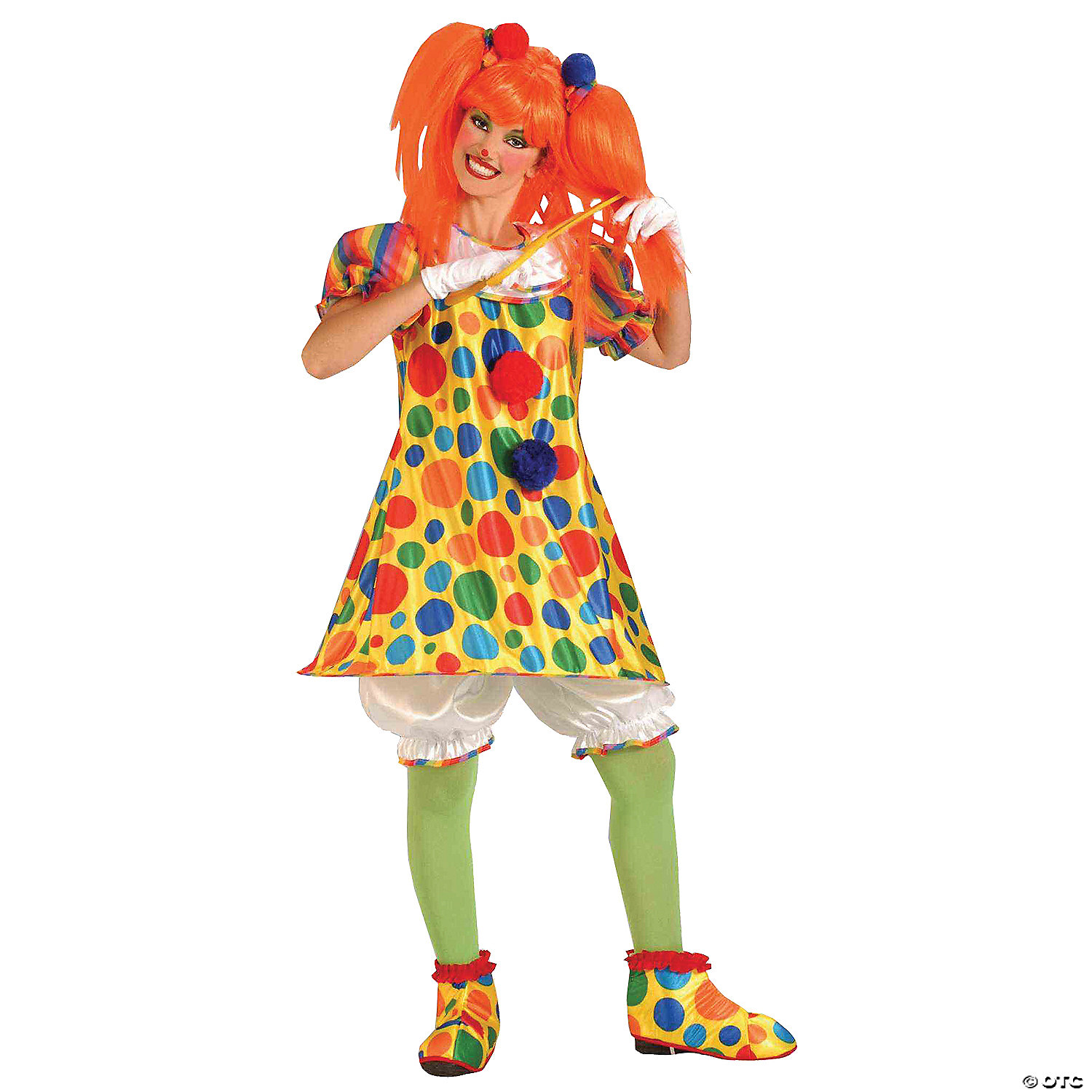 WOMEN'S GIGGLES CLOWN COSTUME - HALLOWEEN