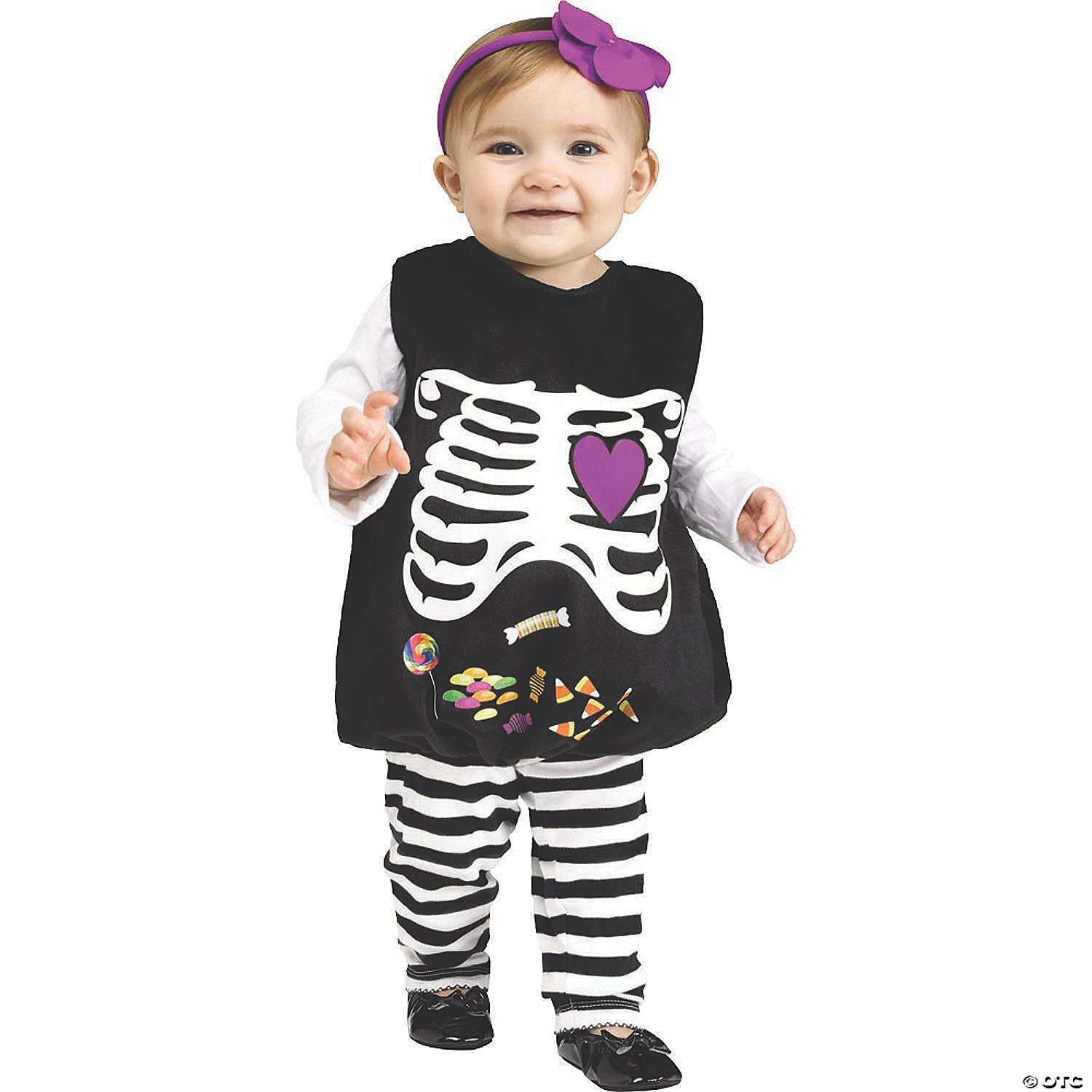 SKELLY BELLY UP TO 24MO - HALLOWEEN
