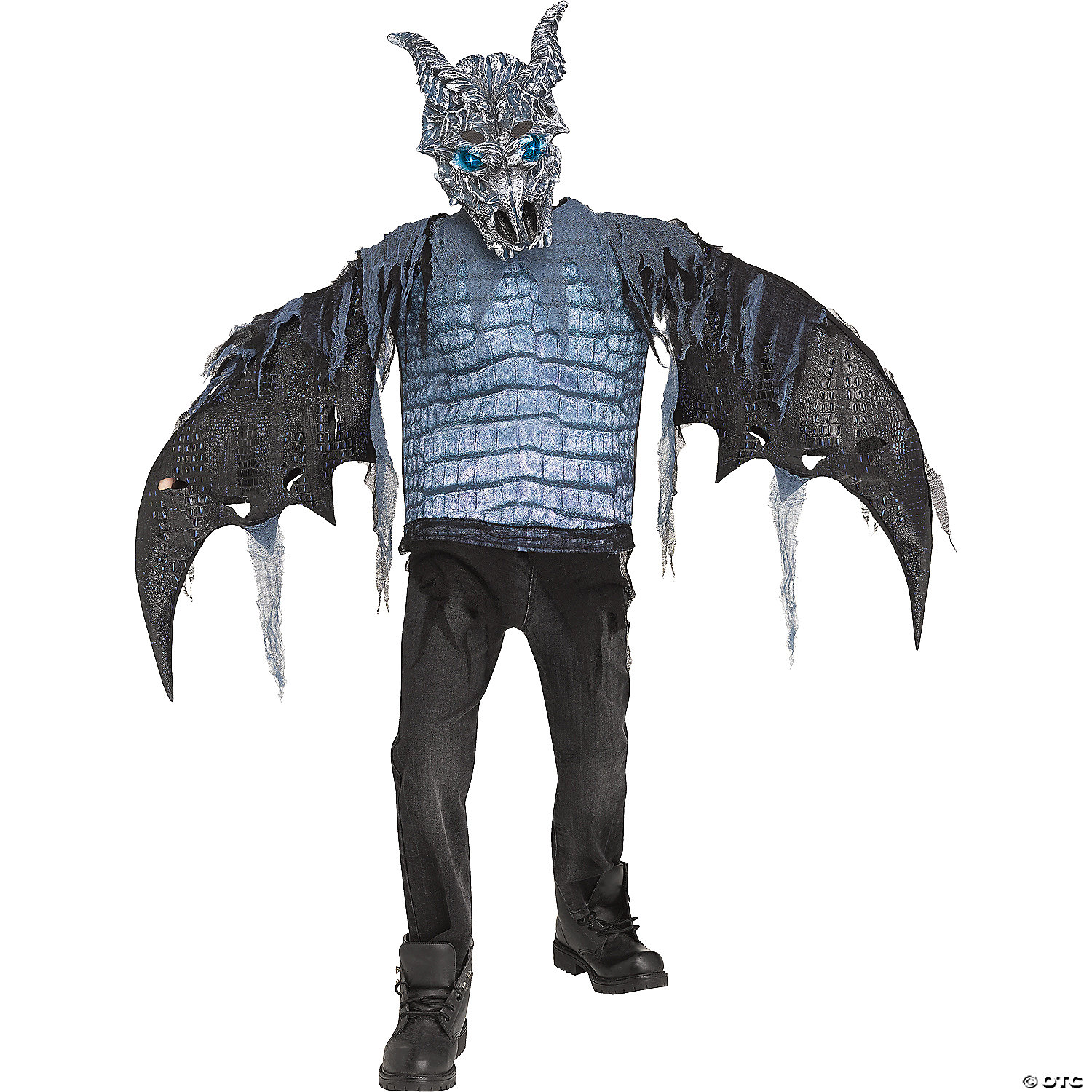 CHILD'S ICE DRAGON COSTUME - HALLOWEEN