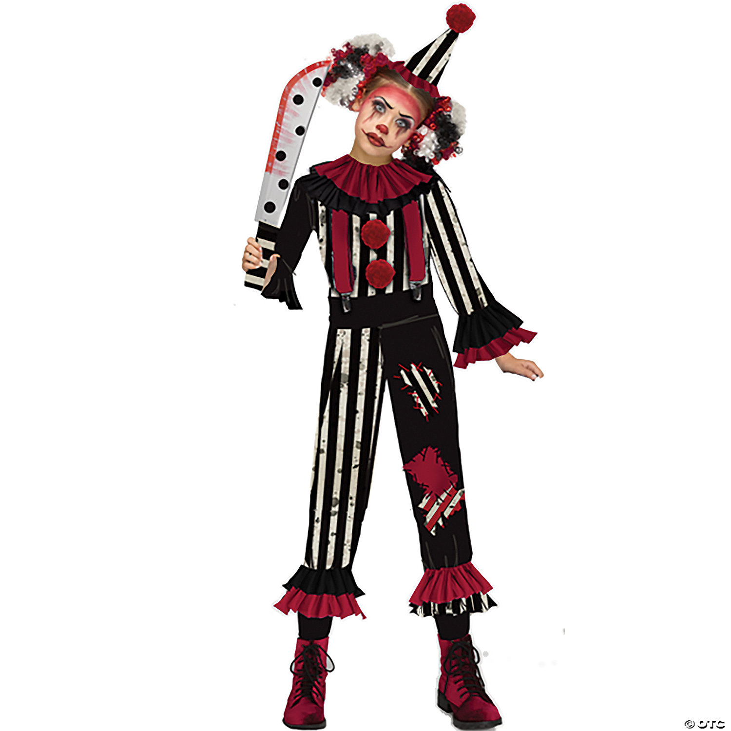 CHILD'S BIG TOP TERROR COSTUME-LG - HALLOWEEN