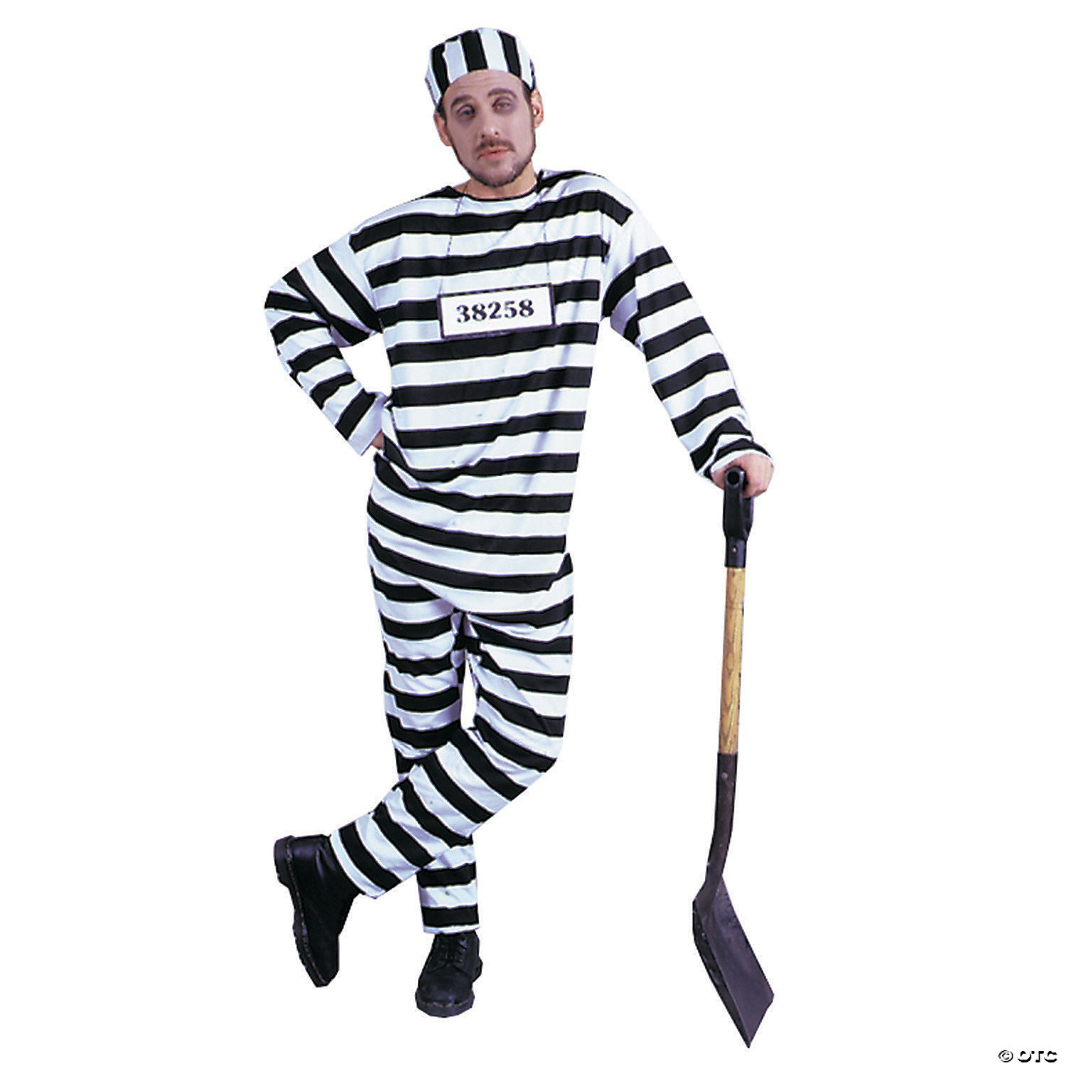 CONVICT COSTUME STD - HALLOWEEN