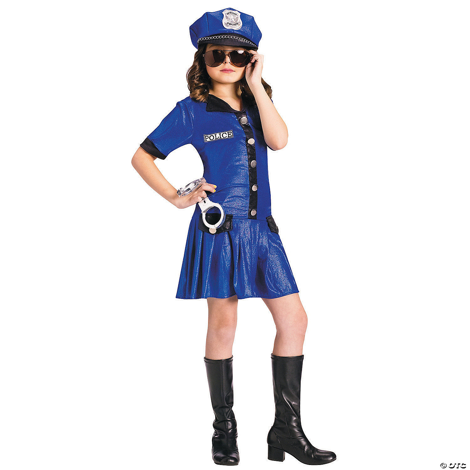 POLICE GIRL CHILD 12-14 - HALLOWEEN