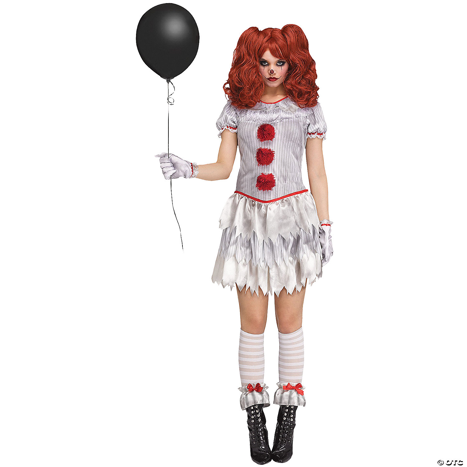 WOMEN'S CARNIVAL CLOWN COSTUME - HALLOWEEN