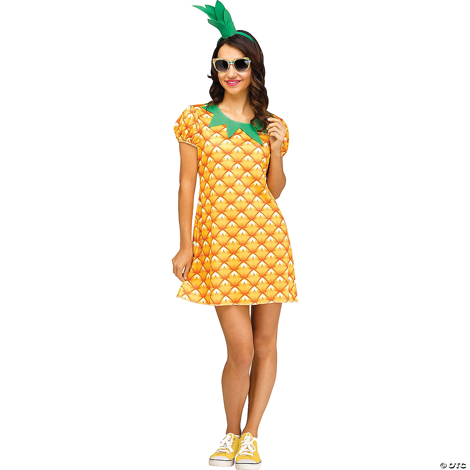 ADULT PINEAPPLE COSTUME - HALLOWEEN