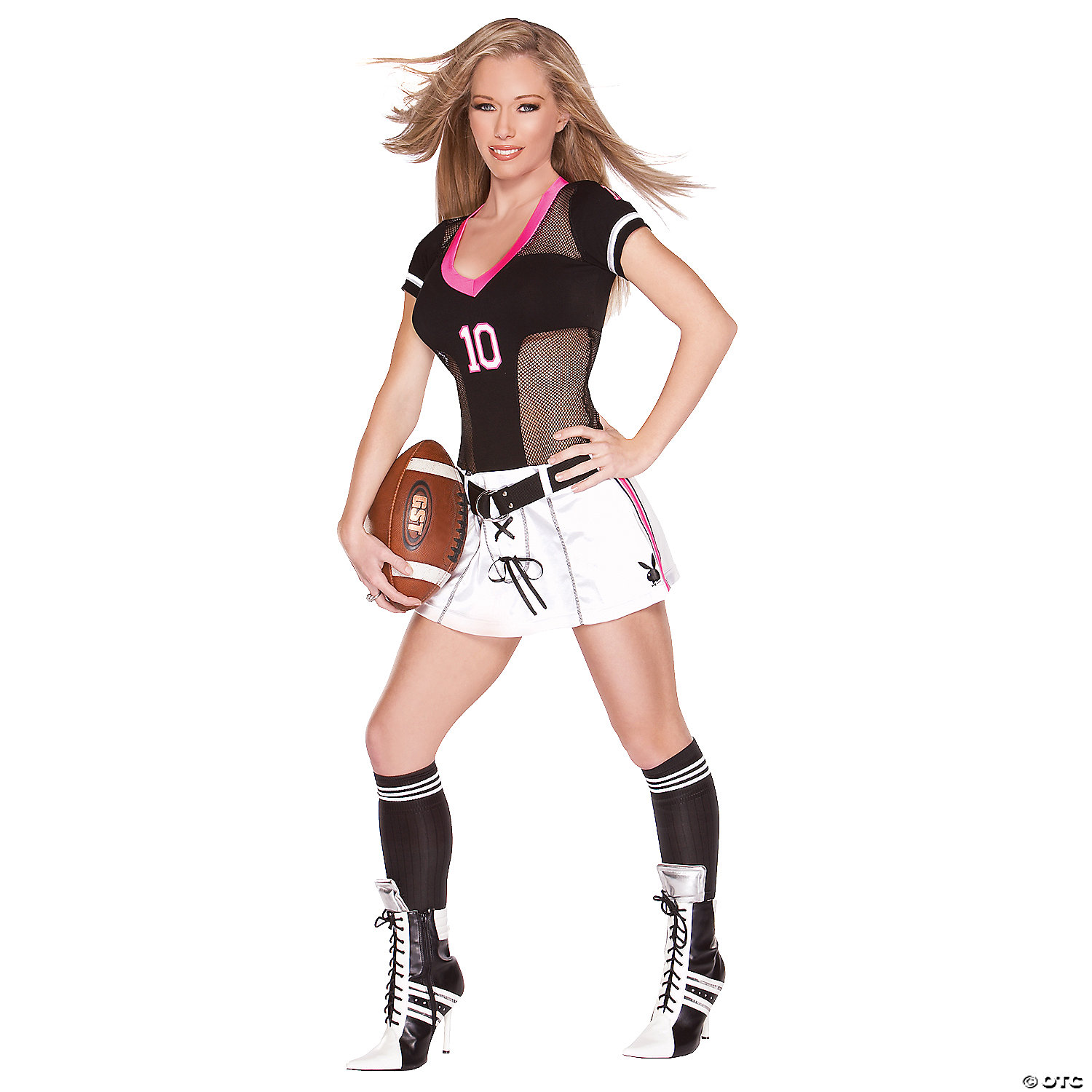 WOMEN'S PLAYBOY TOUCHDOWN TEASE CSTME-LG - HALLOWEEN