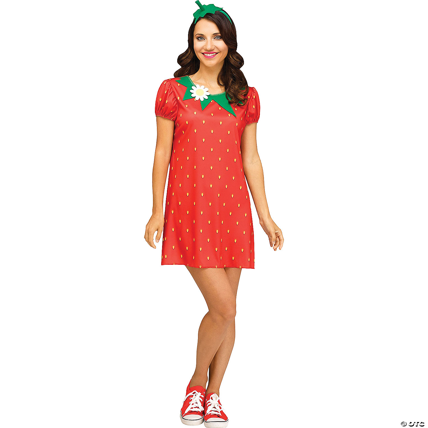 ADULT STRAWBERRY COSTUME - HALLOWEEN