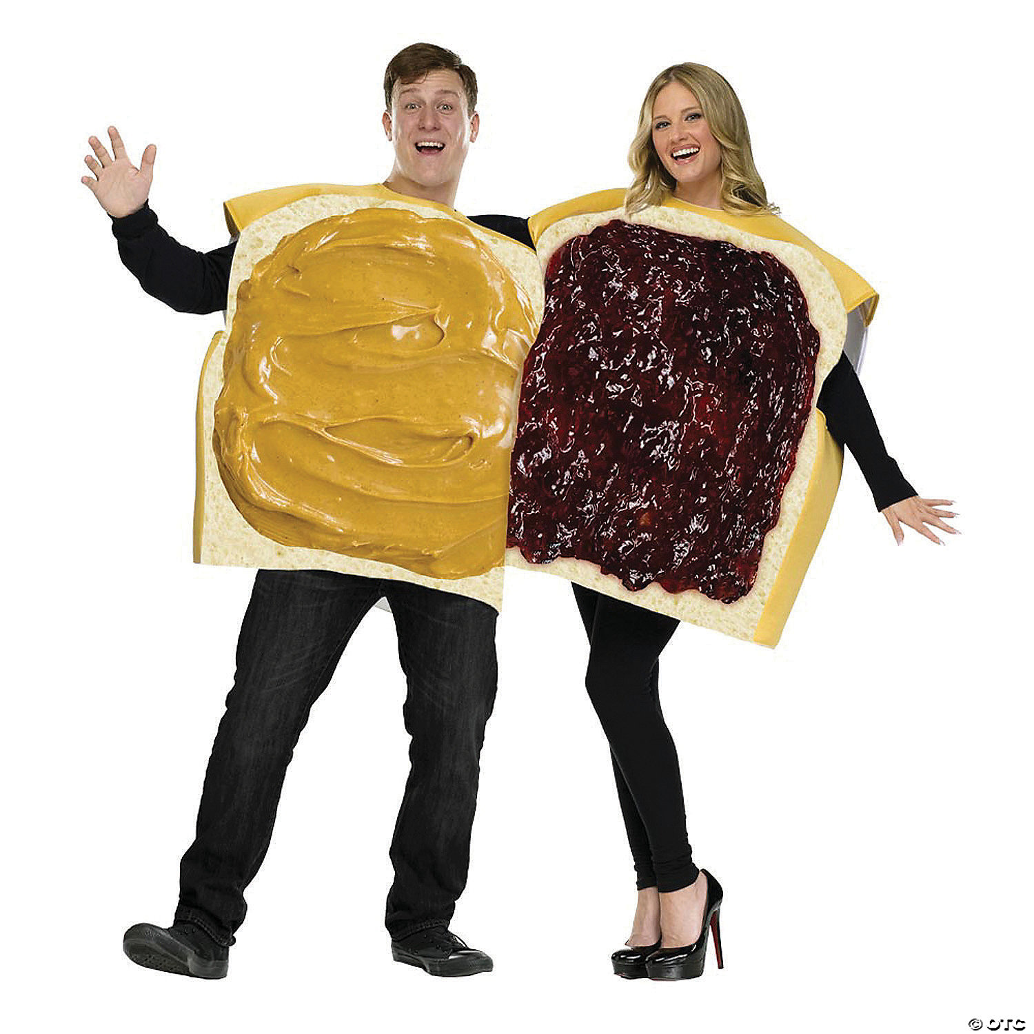 PEANUT BUTTER/JELLY COUPLE COS - HALLOWEEN
