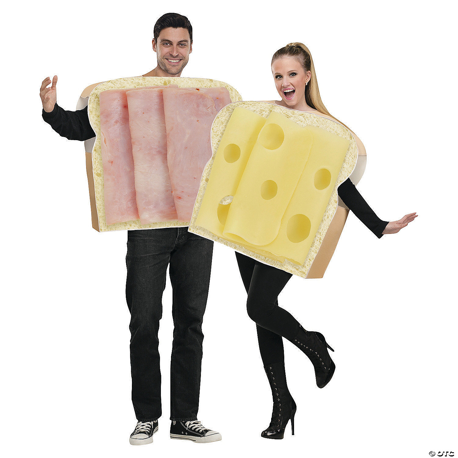 HAM AND SWISS ADULT COUPLE - HALLOWEEN