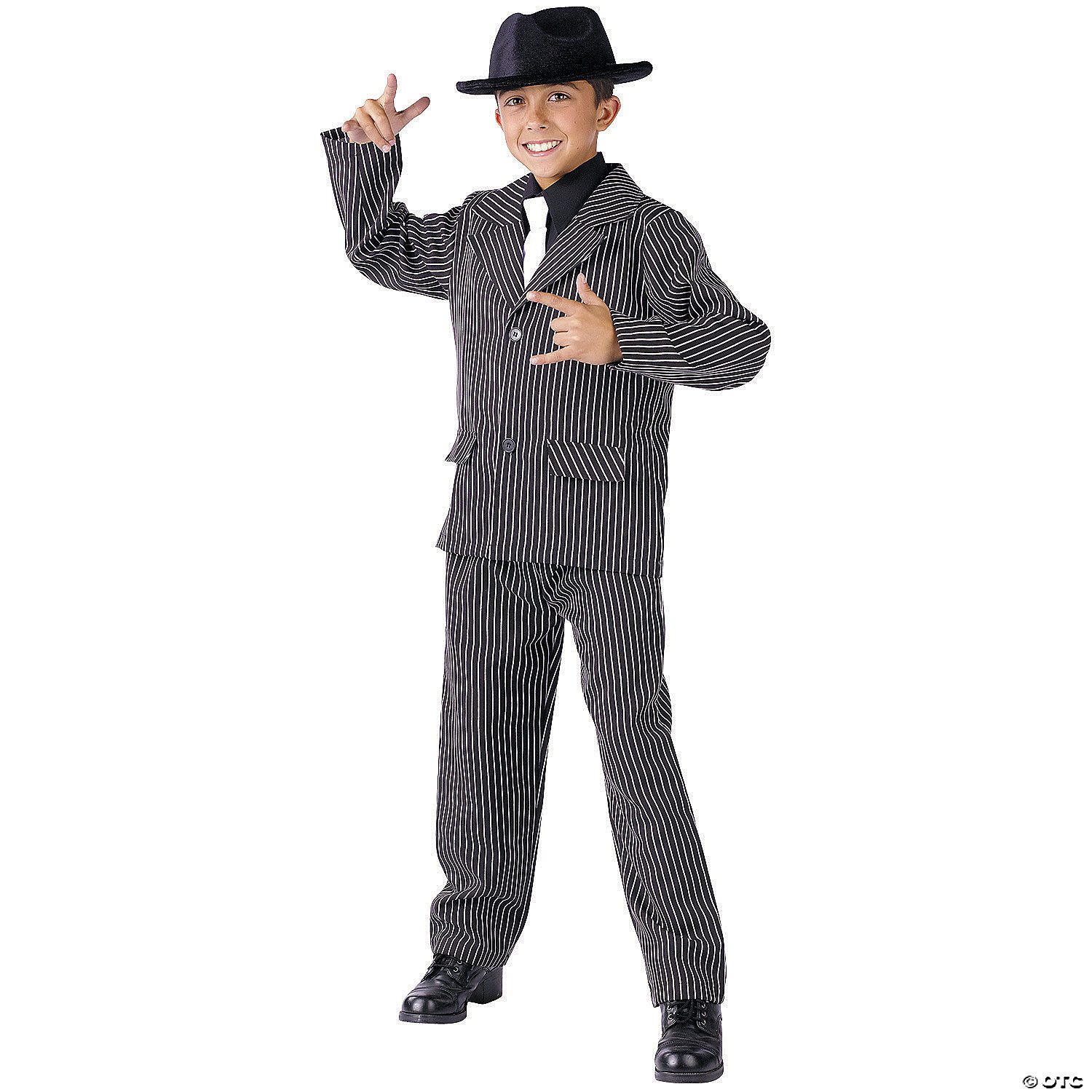 GANGSTER MALE CHLD MED 8-10 - HALLOWEEN