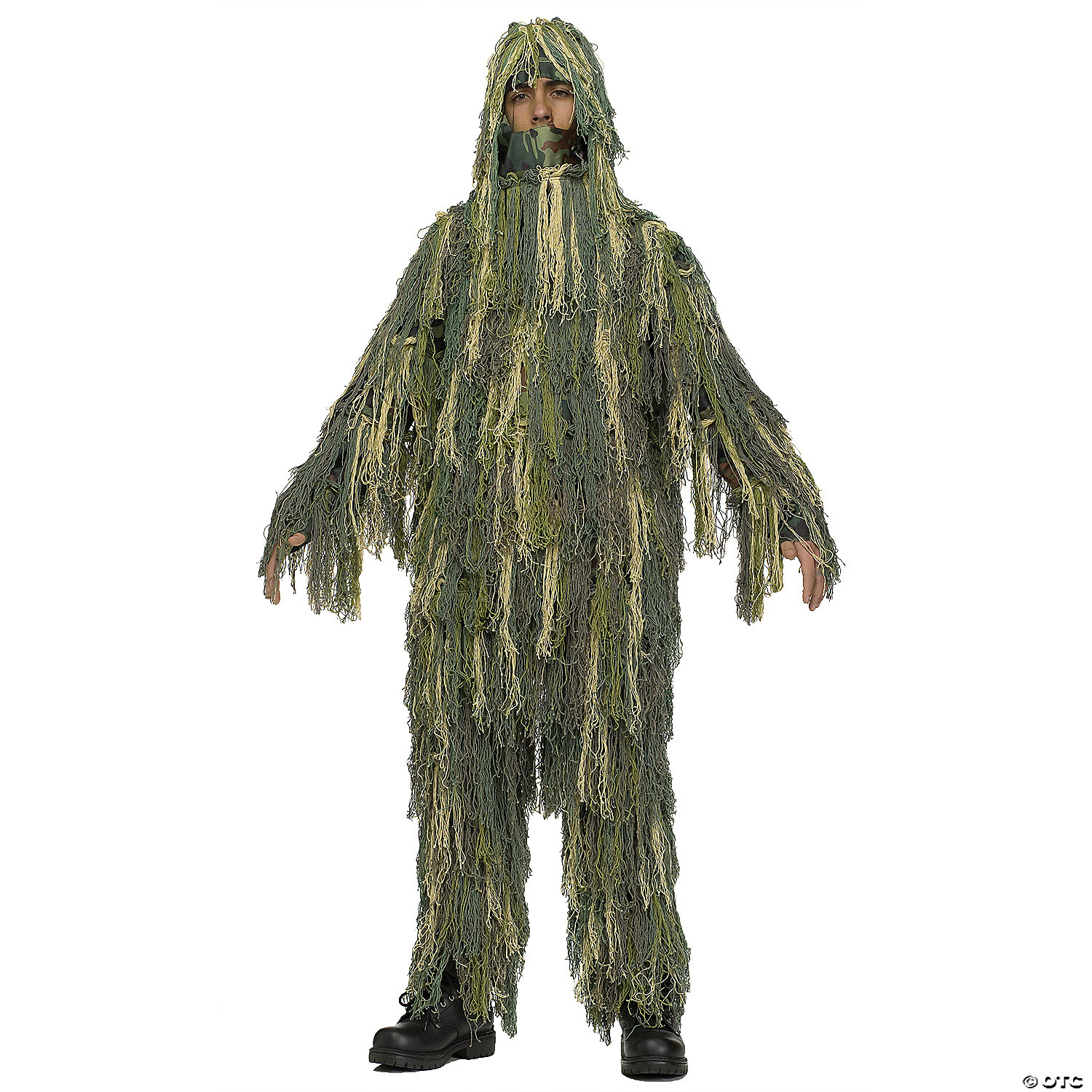 BOY'S JUNGLE CAMO SUIT COSTUME-LG - HALLOWEEN