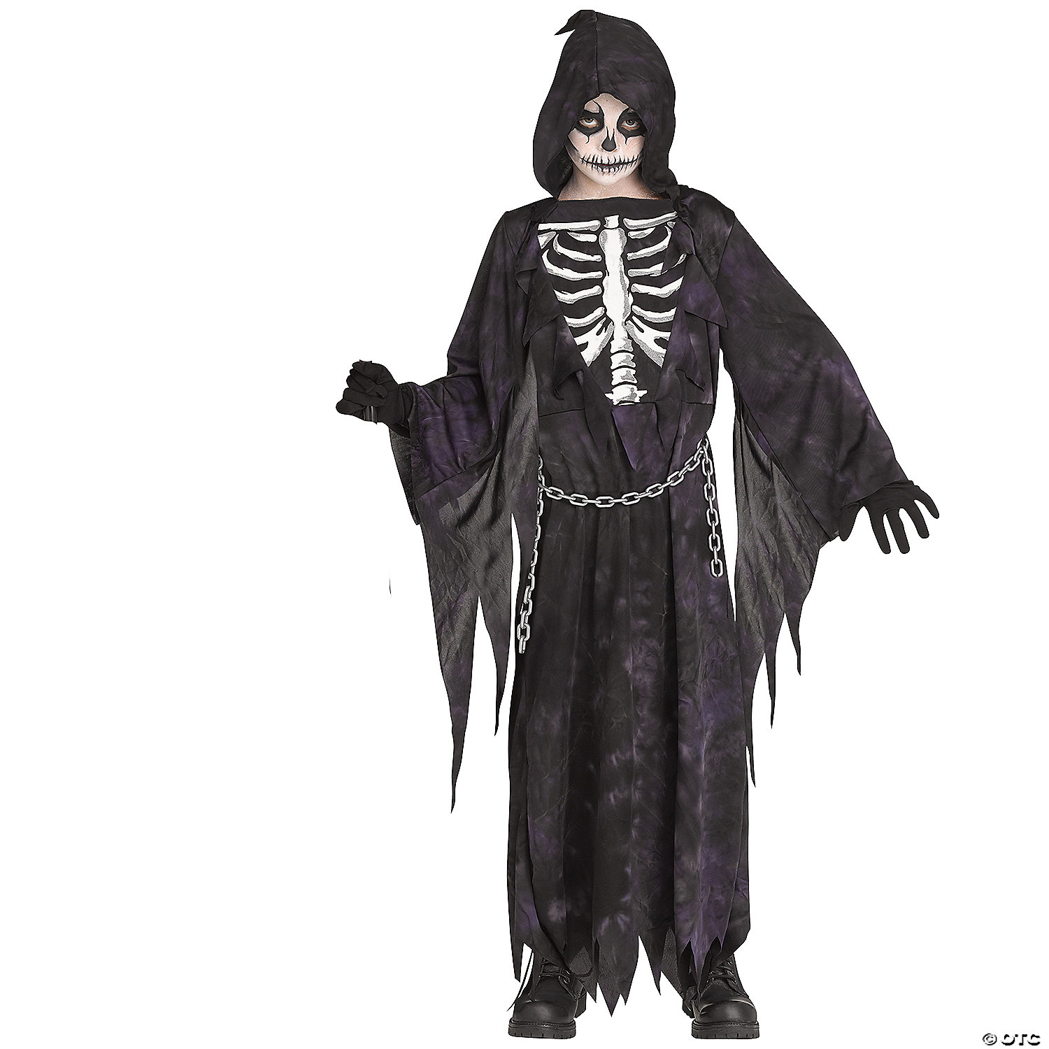 CHILD'S MIDNIGHT REAPER-LG - HALLOWEEN