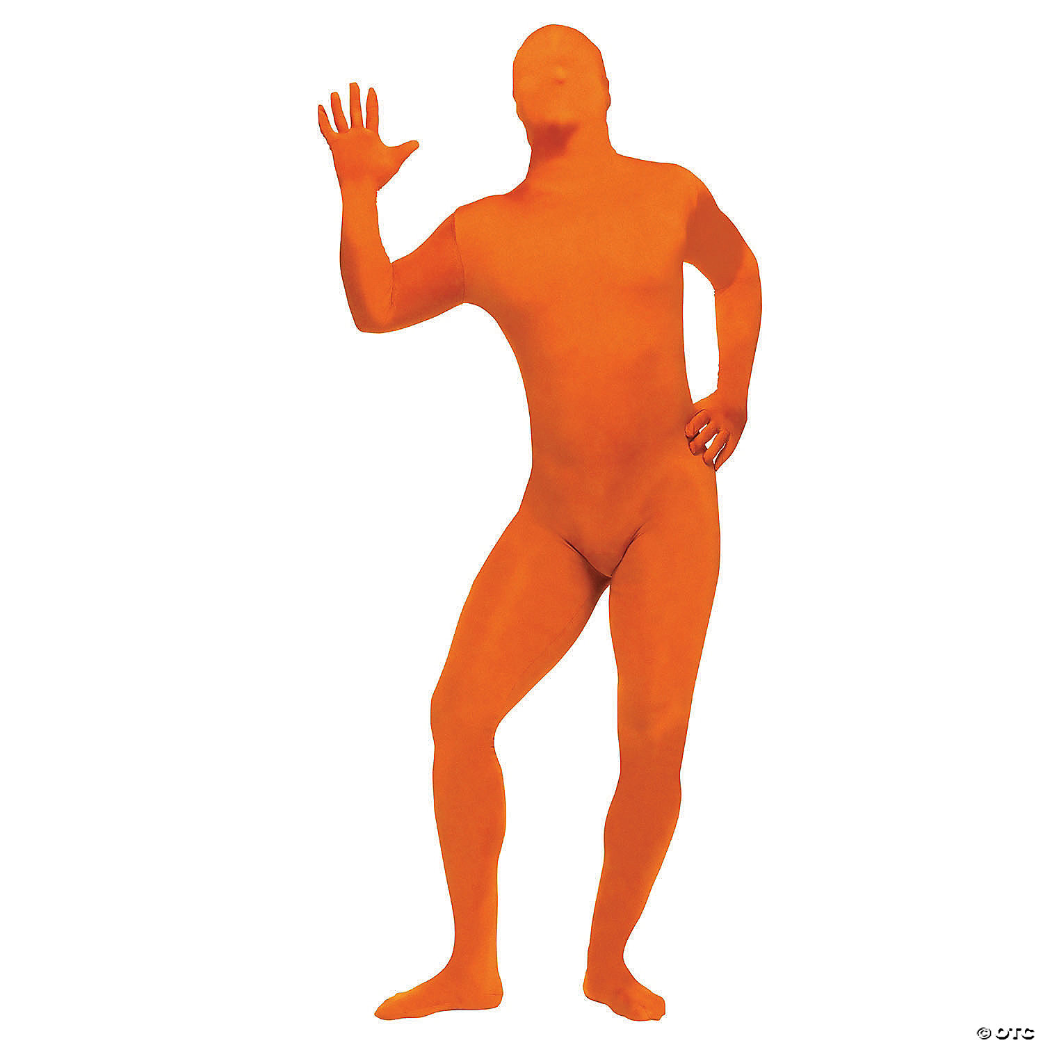 SKIN SUIT ORANGE CHILD 12-14 - HALLOWEEN