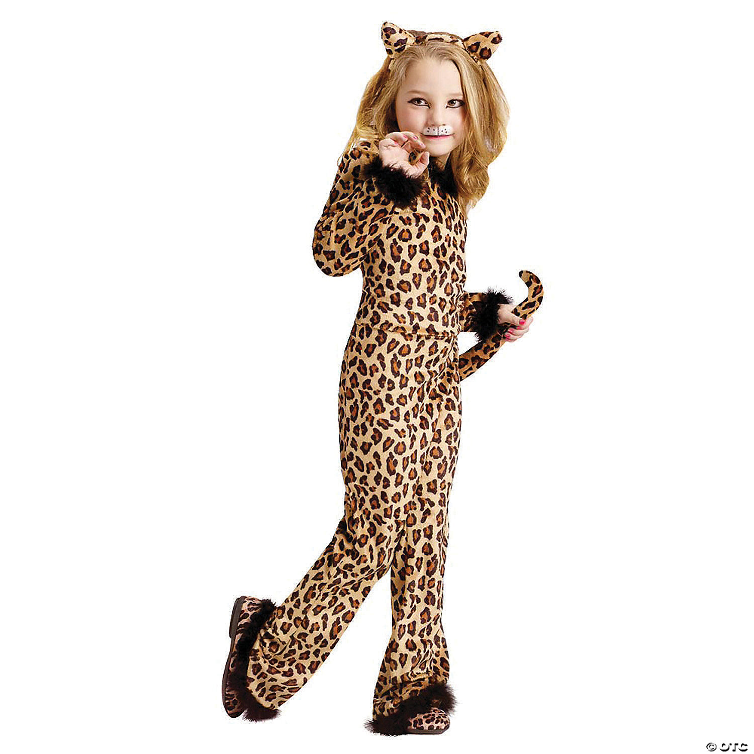 PRETTY LEOPARD CHLD 8-10 - HALLOWEEN