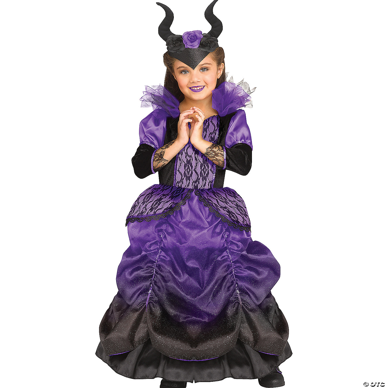 GR WICKED QUEEN CSTM PURPLE 3T-4T - HALLOWEEN