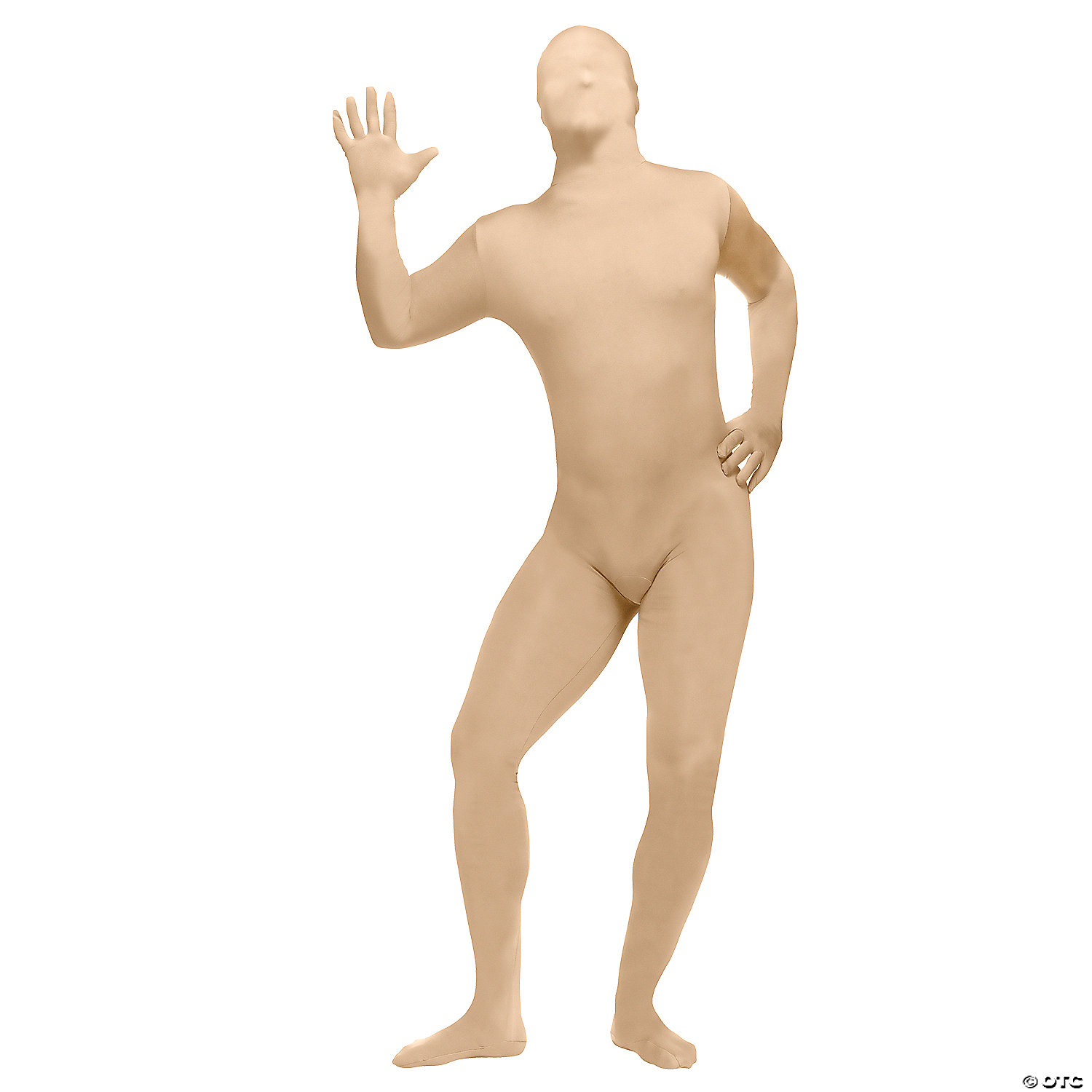 SKIN SUIT NUDE ADULT STANDARD - HALLOWEEN