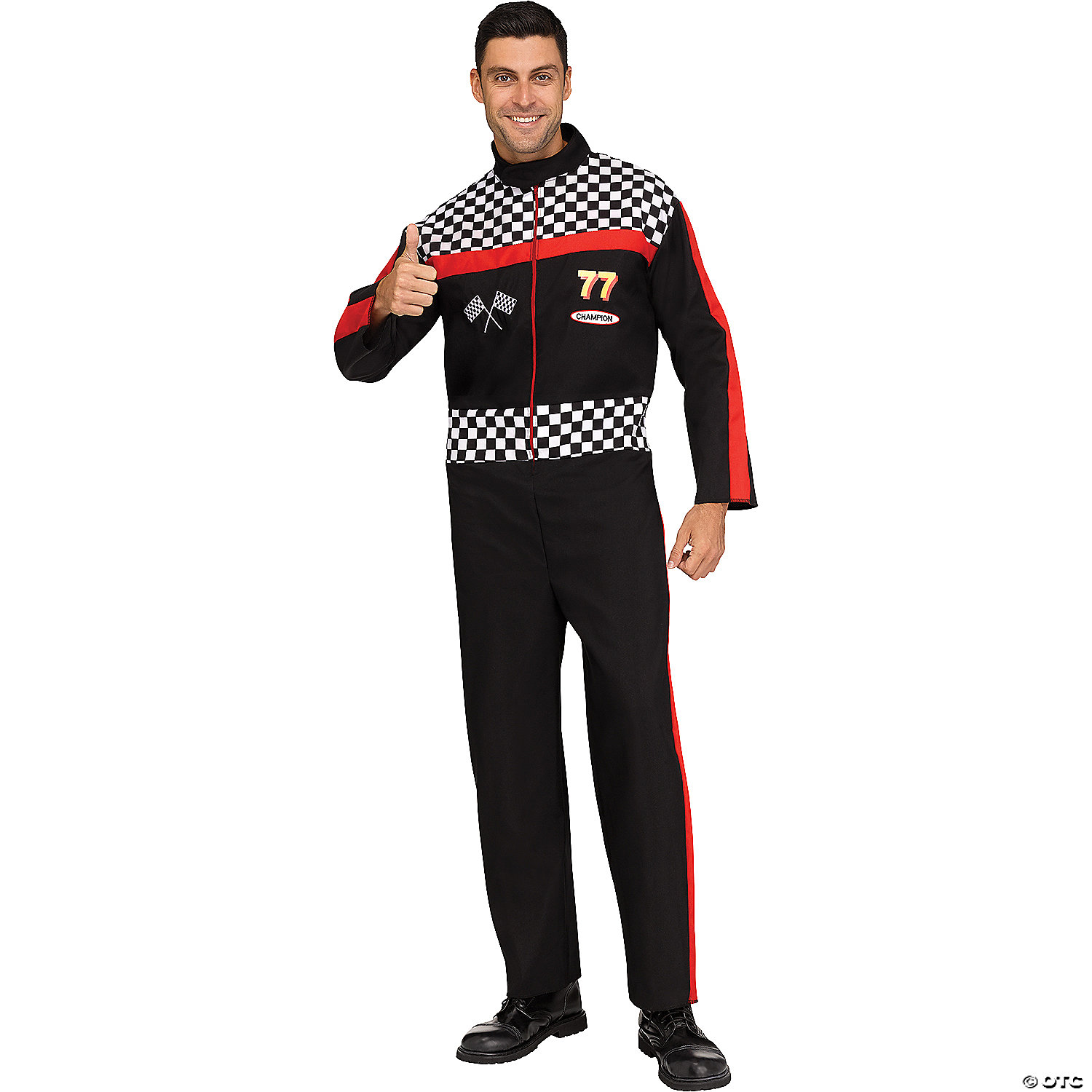 MEN'S RACE CAR DRIVER COSTUME - HALLOWEEN