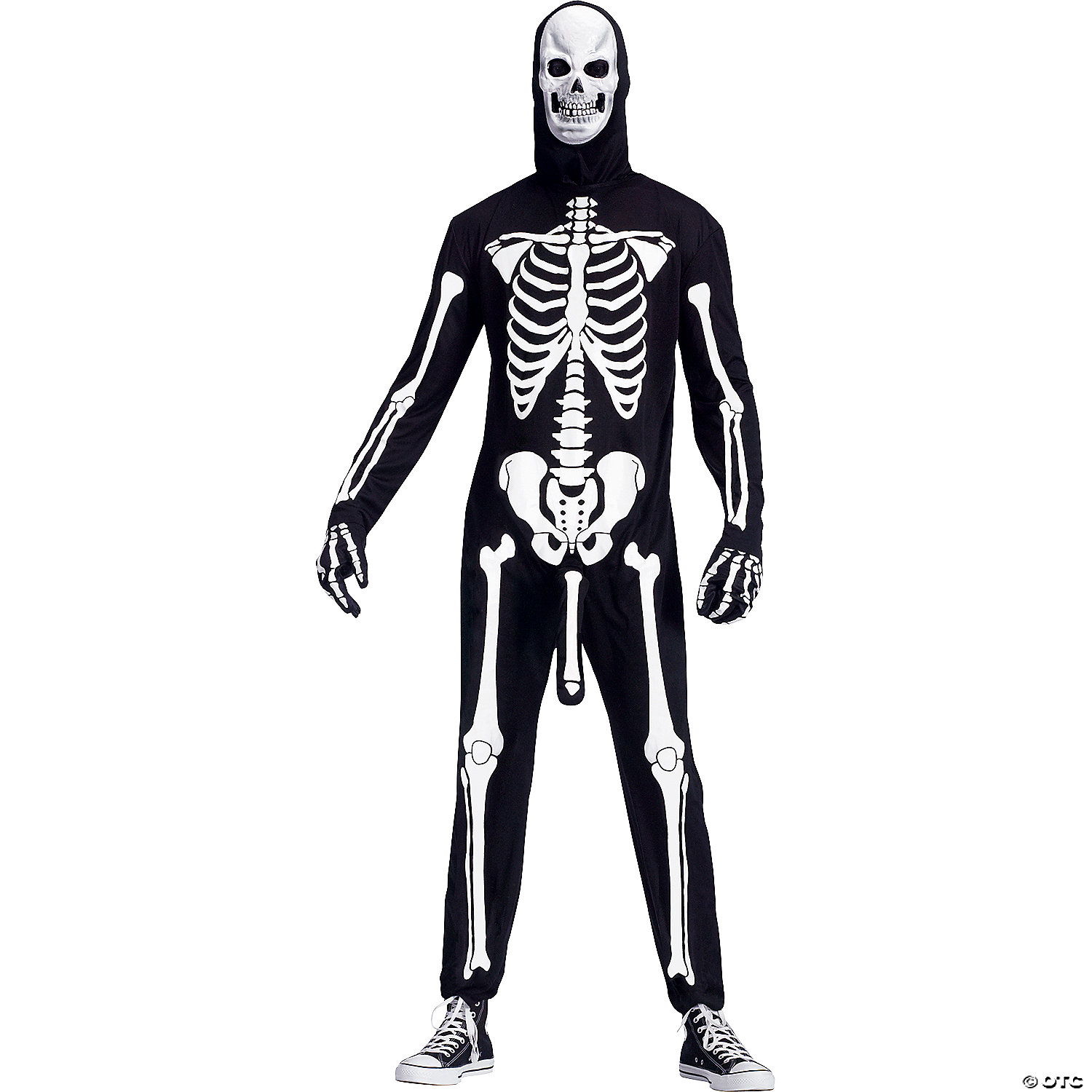 MEN'S SKELEBONER COSTUME - HALLOWEEN