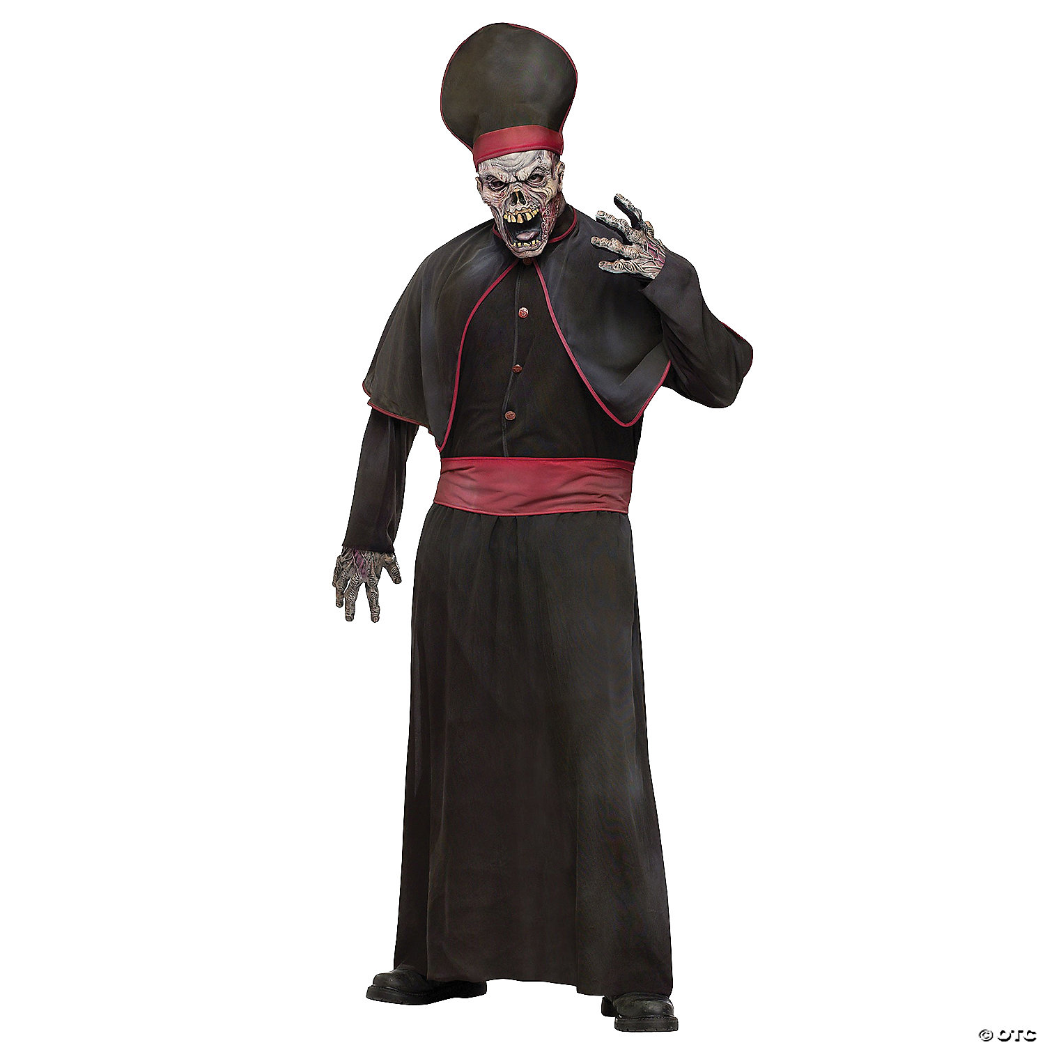 MEN'S ZOMBIE PRIEST COSTUME - HALLOWEEN