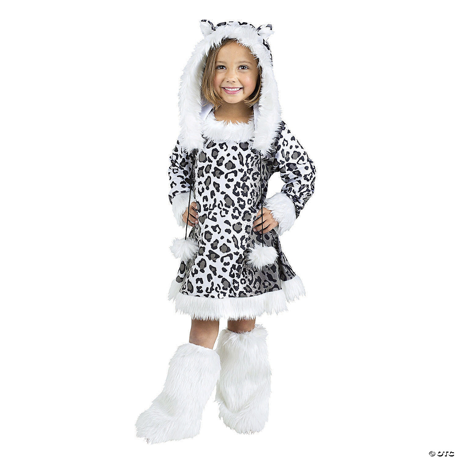 SNOW LEOPARD TDLR 3-4T - HALLOWEEN