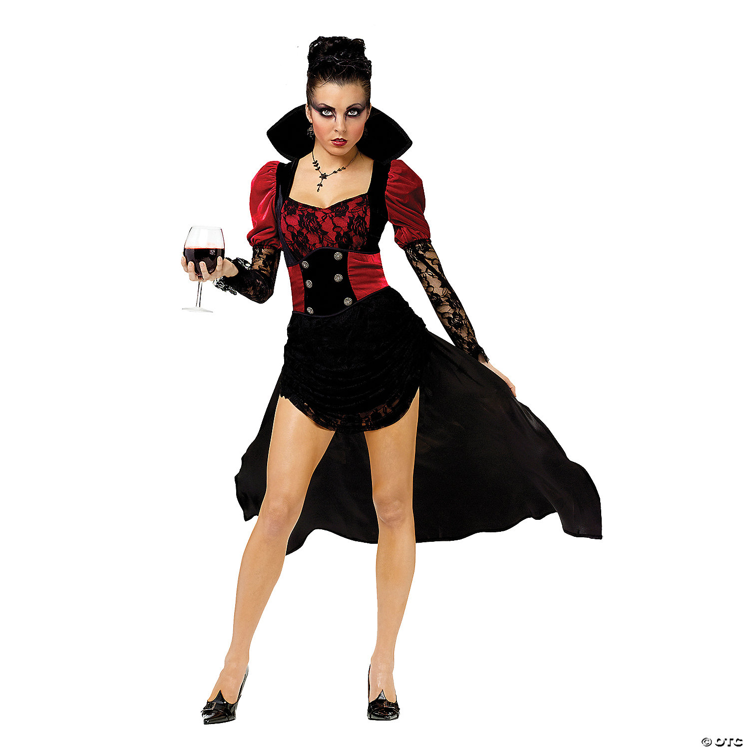 WOMEN'S VAMPIRESSA COSTUME - HALLOWEEN