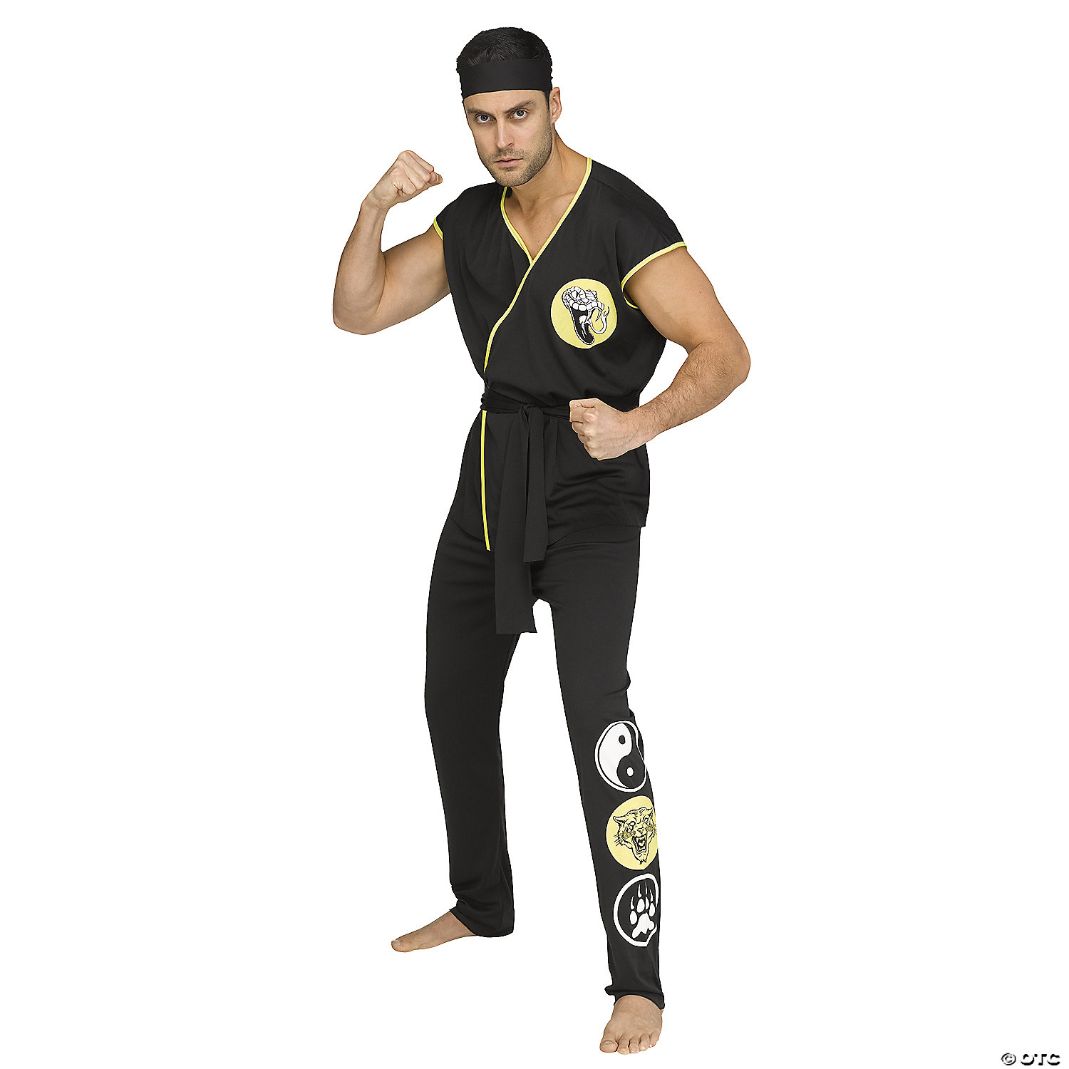 ADULT KARATE GI COSTUME - HALLOWEEN