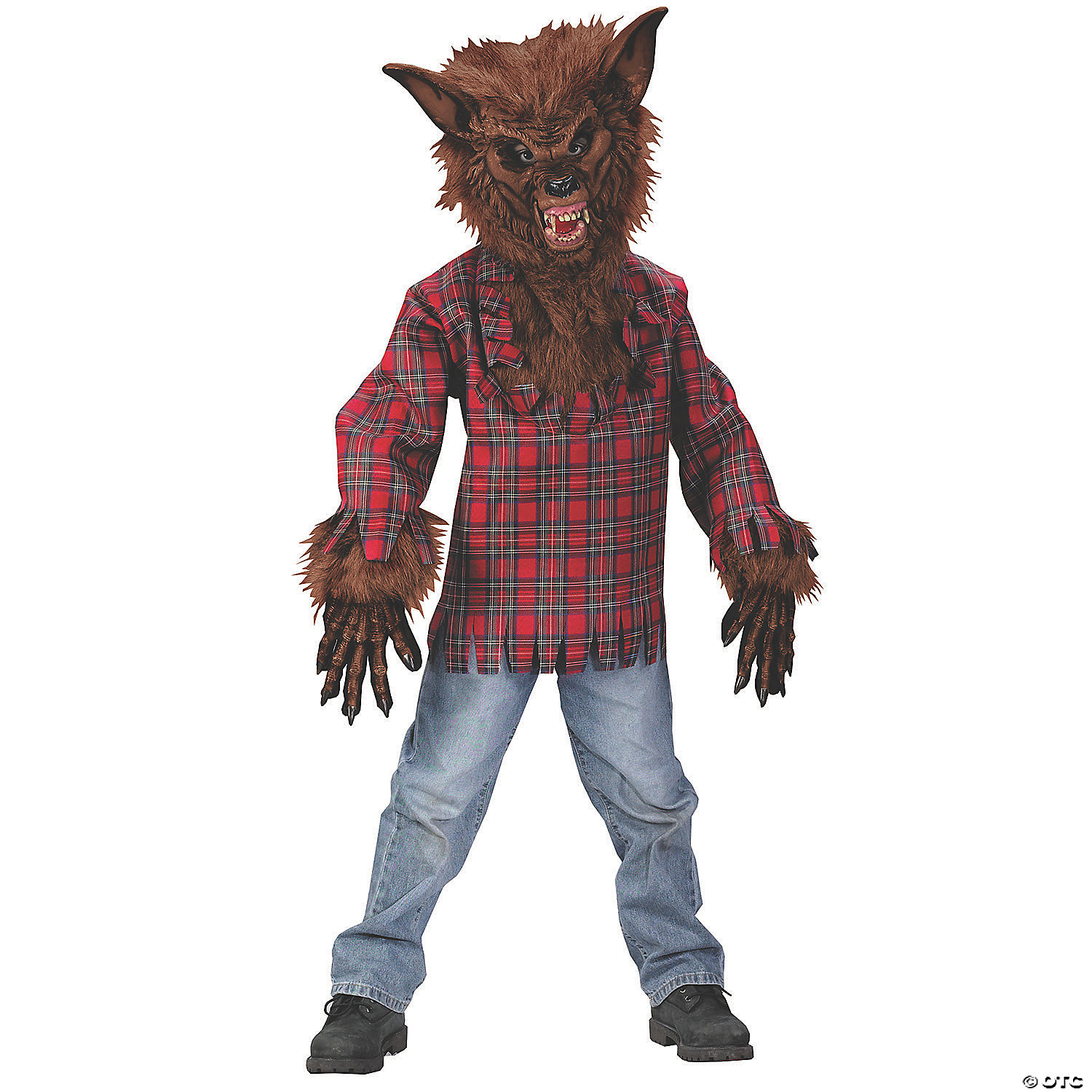 WEREWOLF CHILD LARGE BROWN - HALLOWEEN