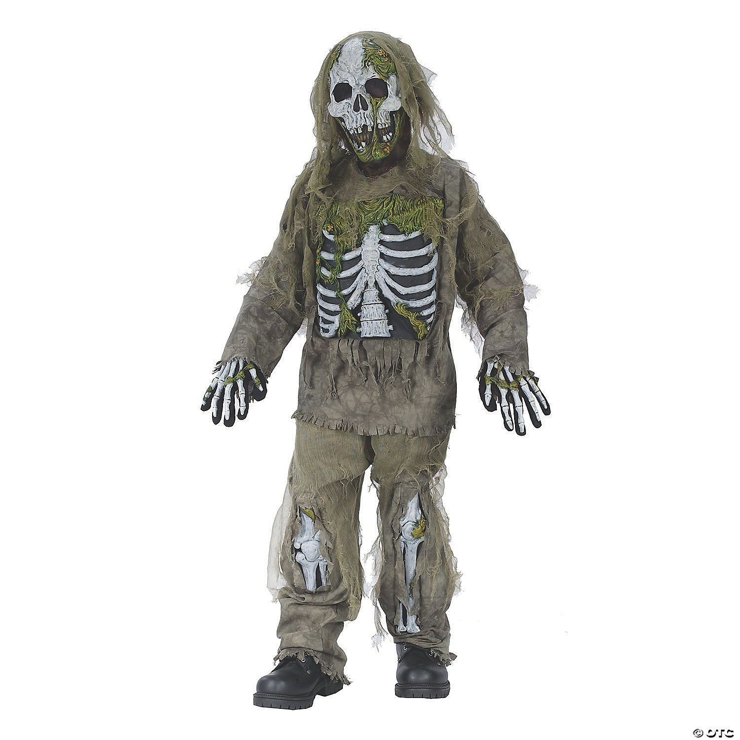 SKELETON ZOMBIE CHILD MEDIUM - HALLOWEEN