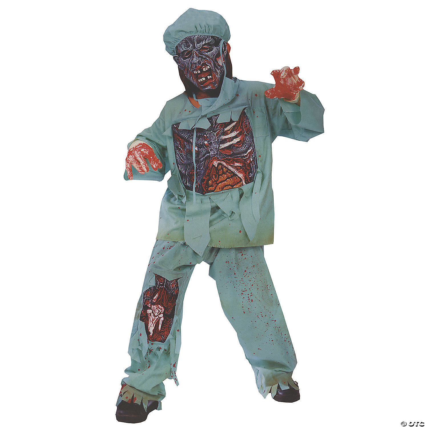 ZOMBIE DOCTOR CHILD LARGE - HALLOWEEN