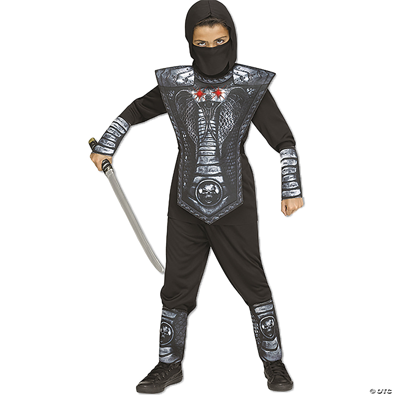 COBRA NINJA SILVER CH LG - HALLOWEEN