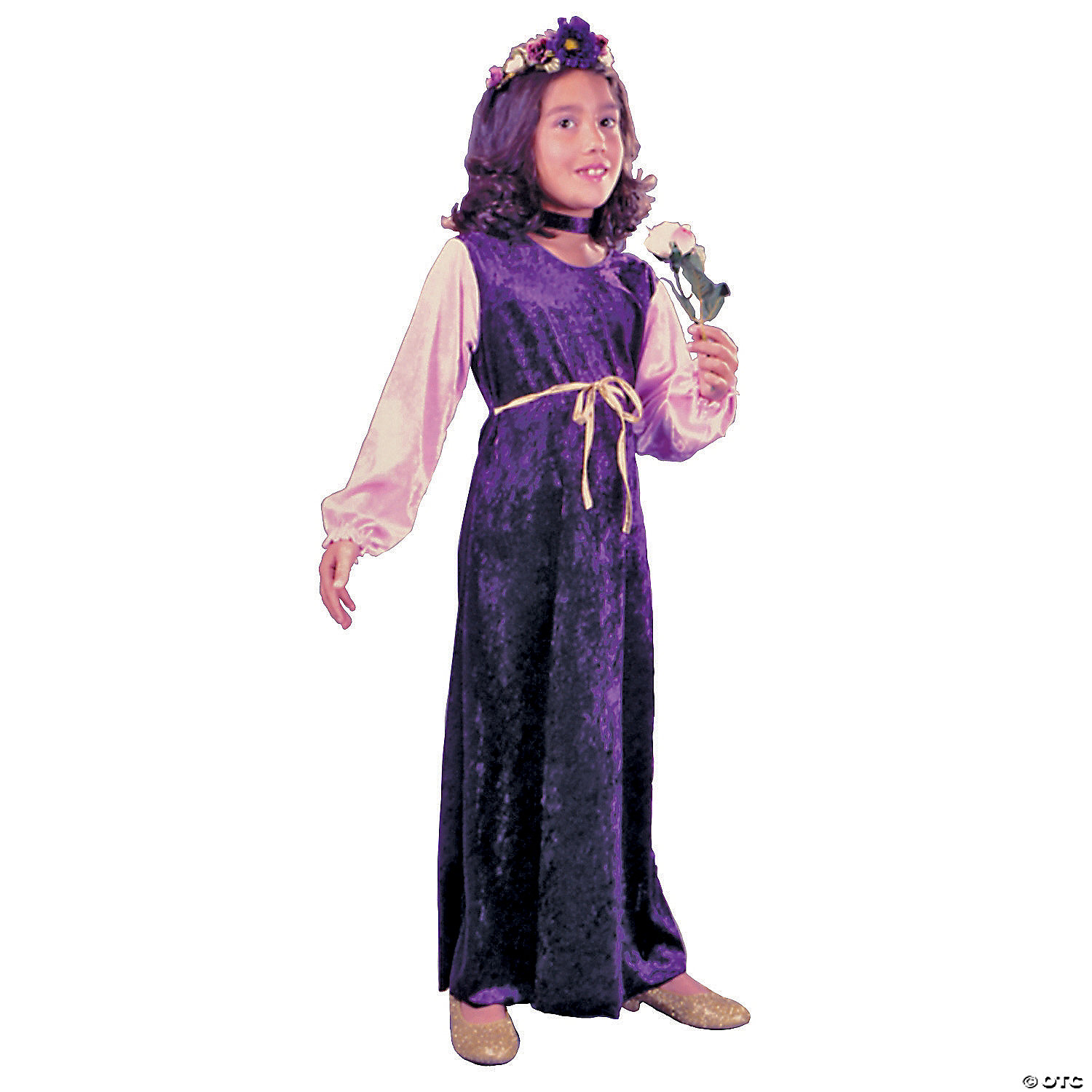 FLOWER PRINCESS VELVT CH MD - HALLOWEEN