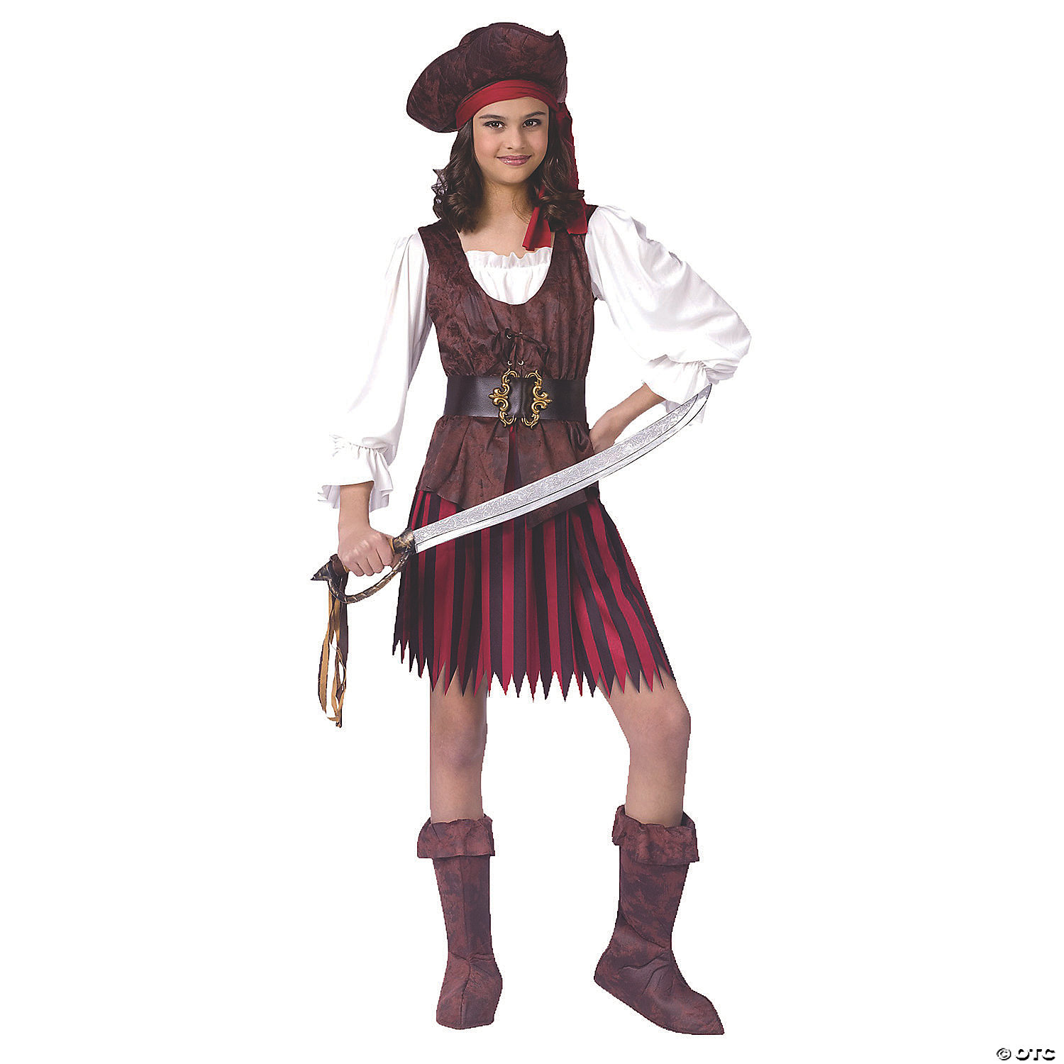 HIGH SEAS BUCCANEER GRL LRG - HALLOWEEN