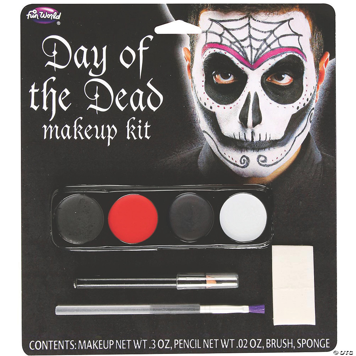 DAY OF THE DEAD M/U KITS MALE - HALLOWEEN