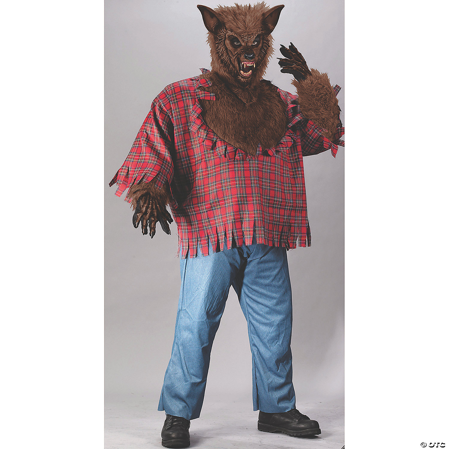 WEREWOLF COSTUME PLUS BROWN - HALLOWEEN