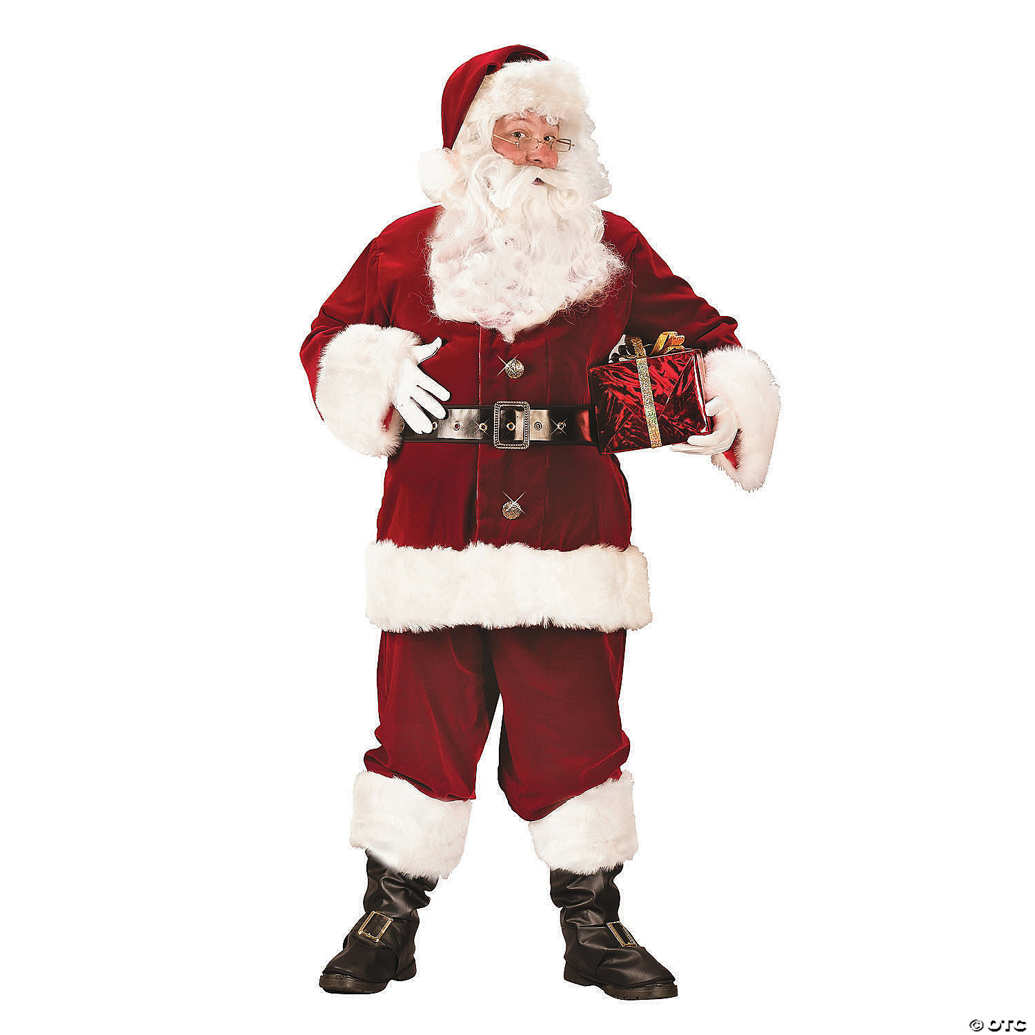 SANTA SUIT SUPER DELUXE - CHRISTMAS